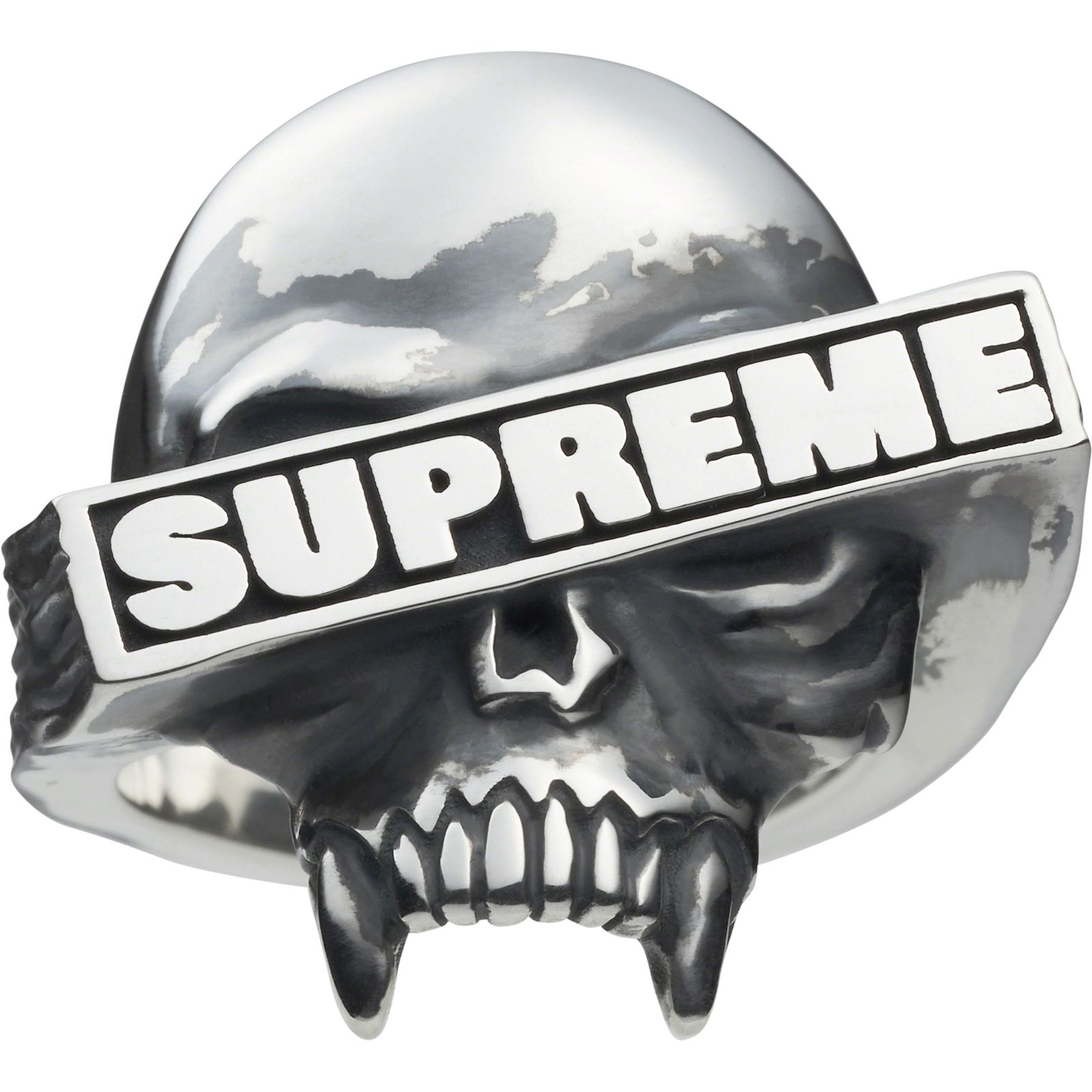 Supreme®/Bounty Hunter Silver Ring