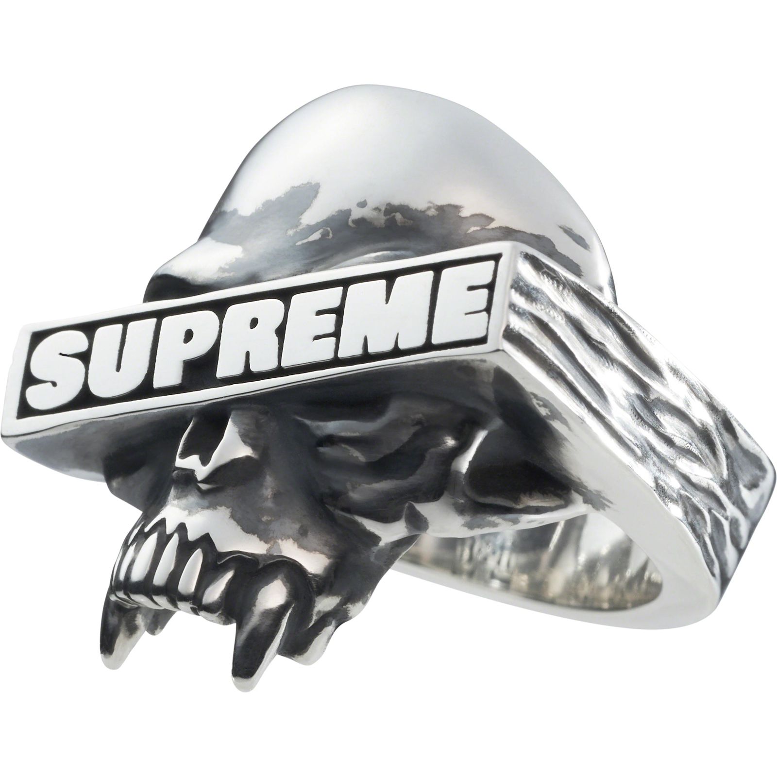 Supreme®/Bounty Hunter Silver Ring