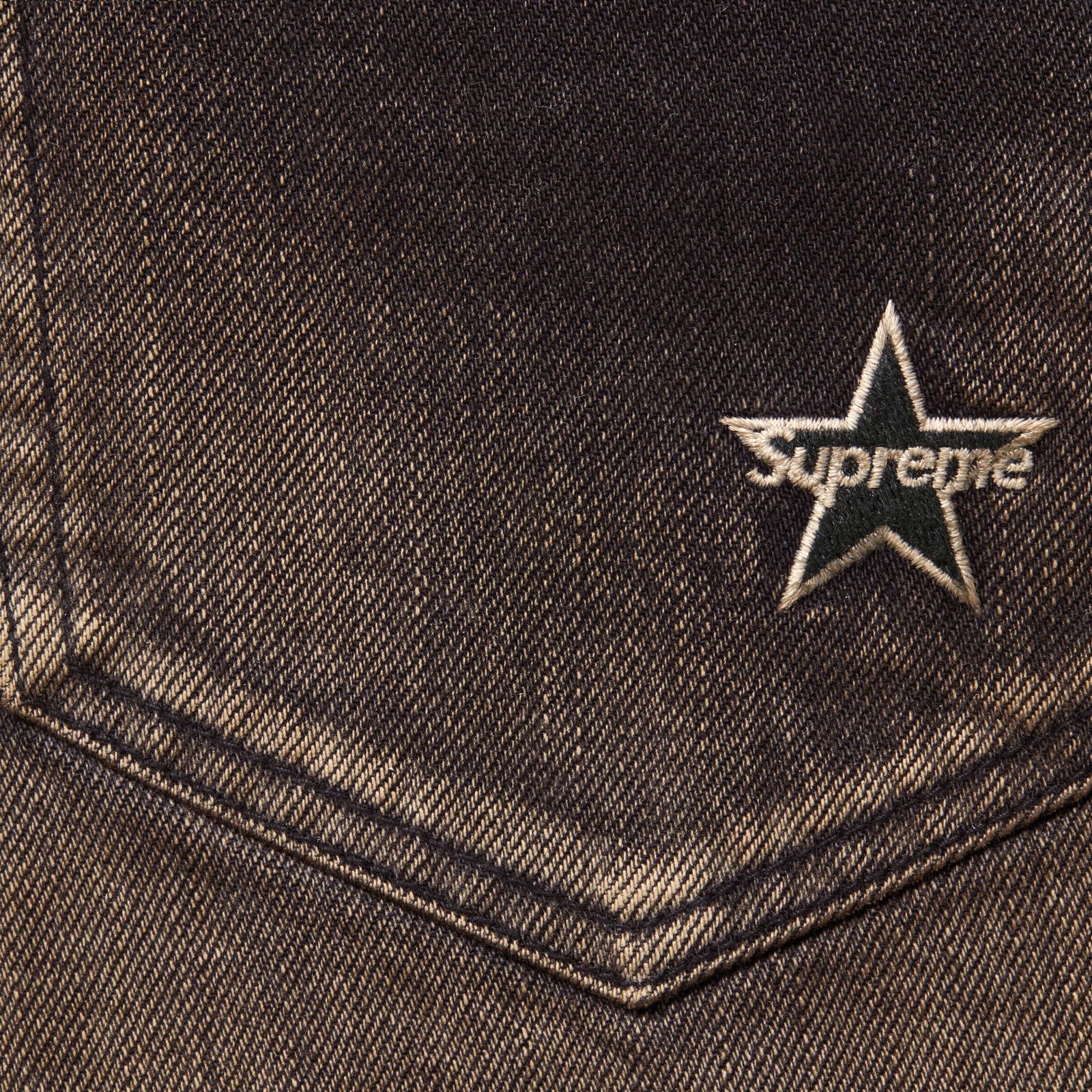 Distressed Loose Fit Selvedge Jean