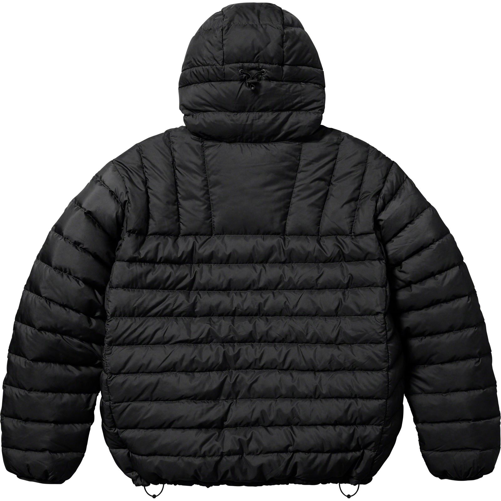 Micro Down Half Zip Hooded Pullover