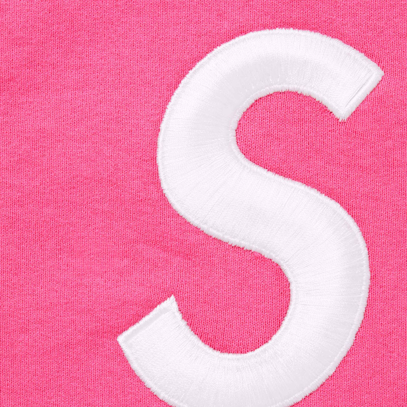 S Logo Zip Up Hooded Sweatshirt