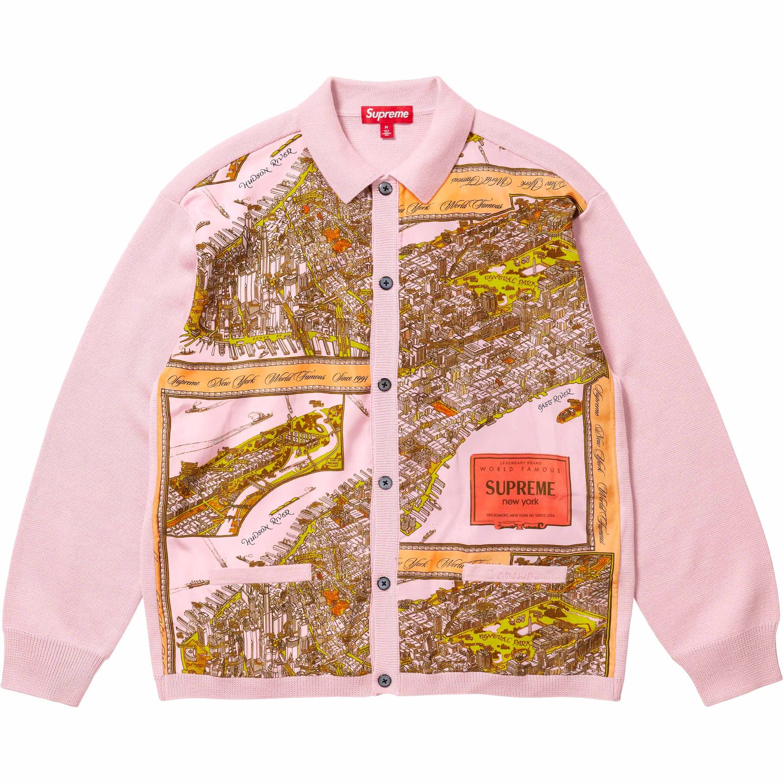 Silk Map Cardigan