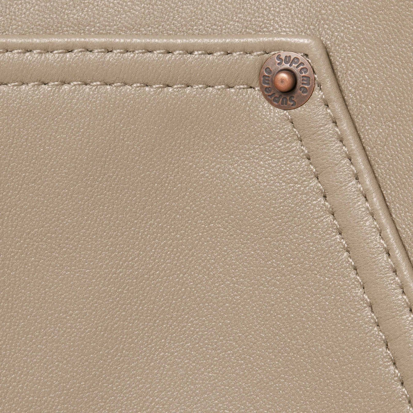 Leather Double Knee Pant