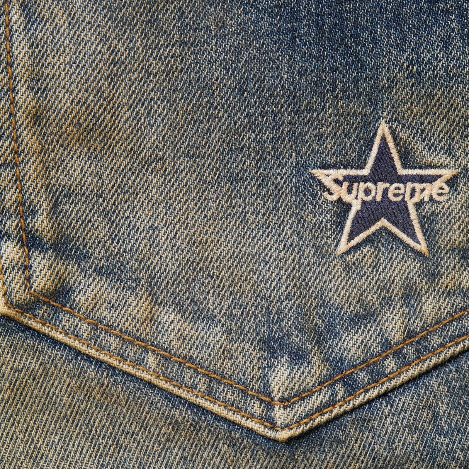 Distressed Loose Fit Selvedge Jean