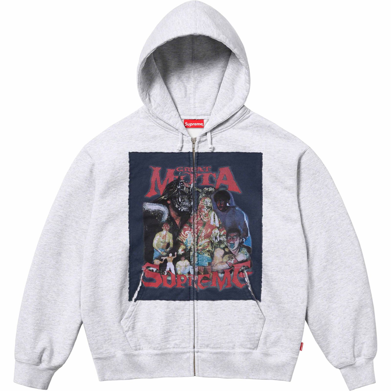 Muta Zip Up Hooded Sweatshirt