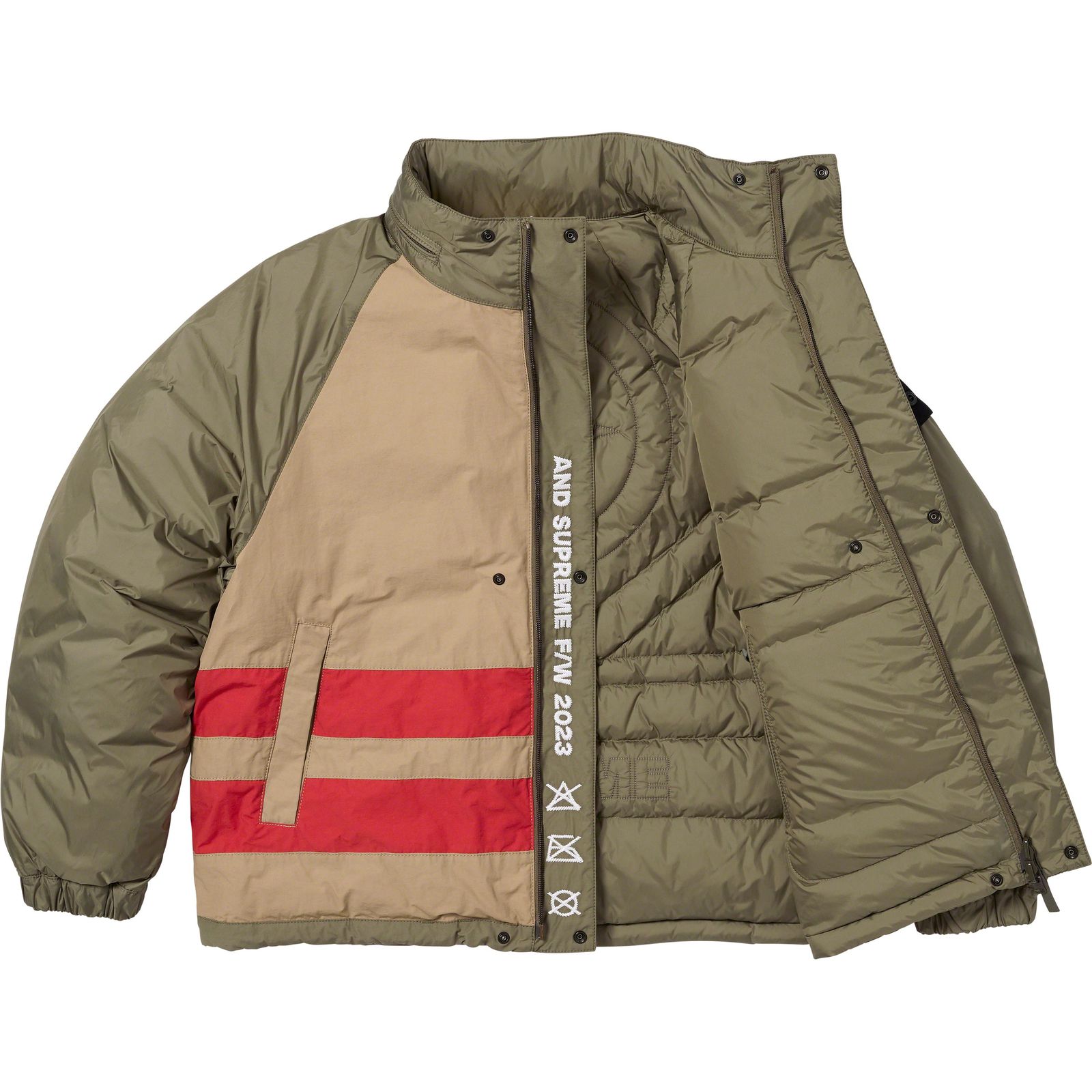 Supreme®/Stone Island® Reversible Down Puffer Jacket