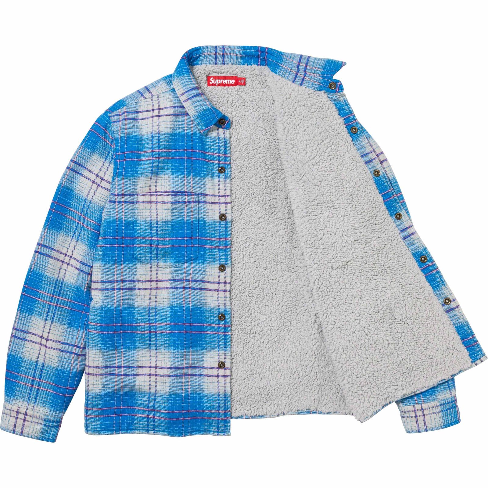 Lined Flannel Snap Shirt