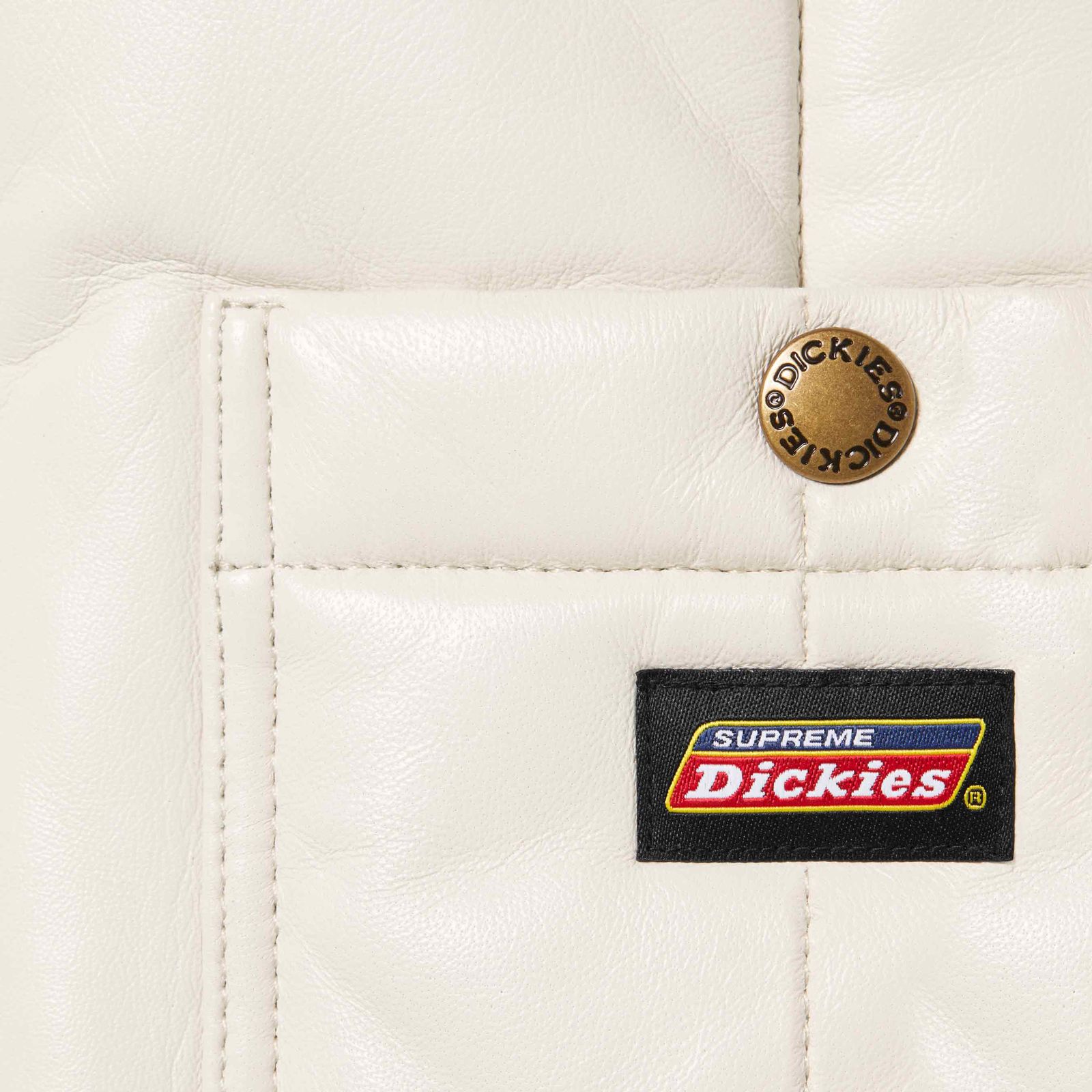 Supreme®/Dickies® Leather Work Vest