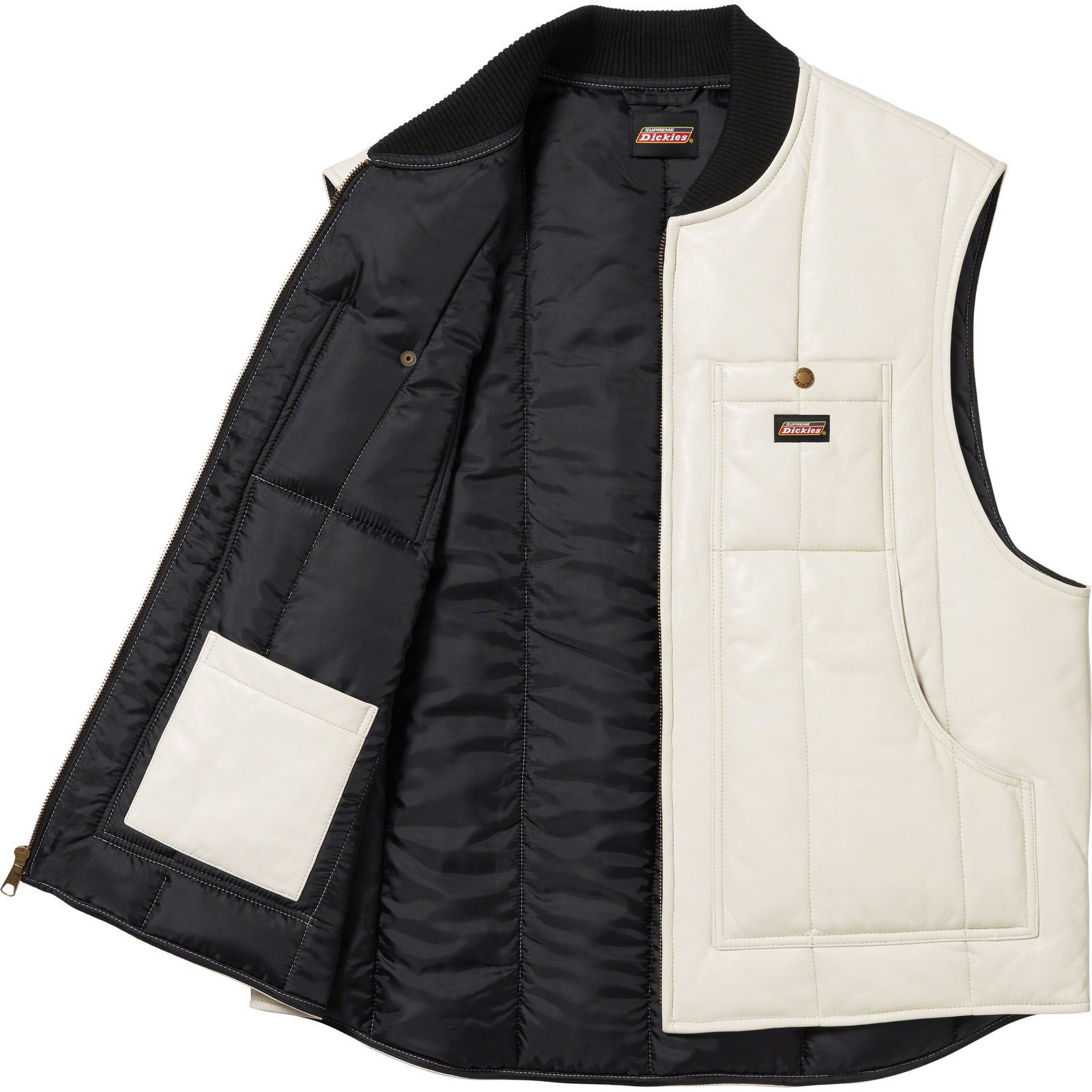 Supreme®/Dickies® Leather Work Vest