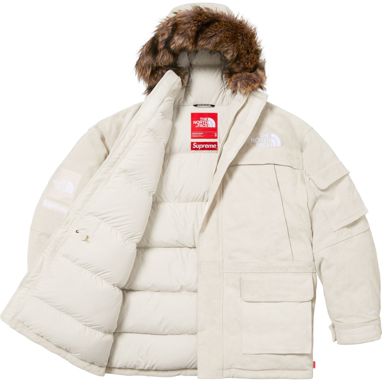 Supreme®/The North Face® Suede 600-Fill Down Parka