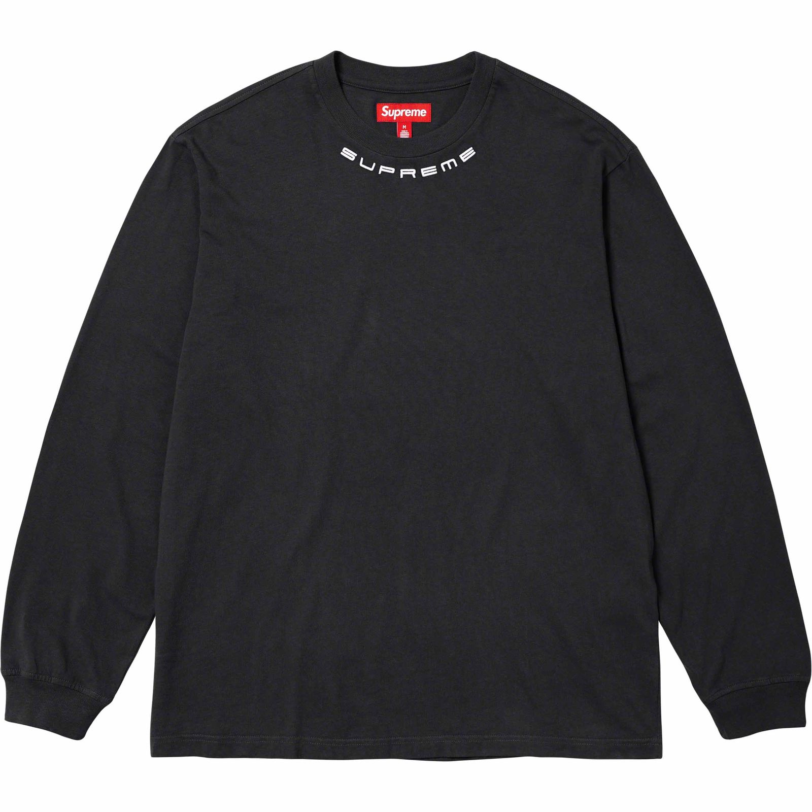 Collar Logo L/S Top