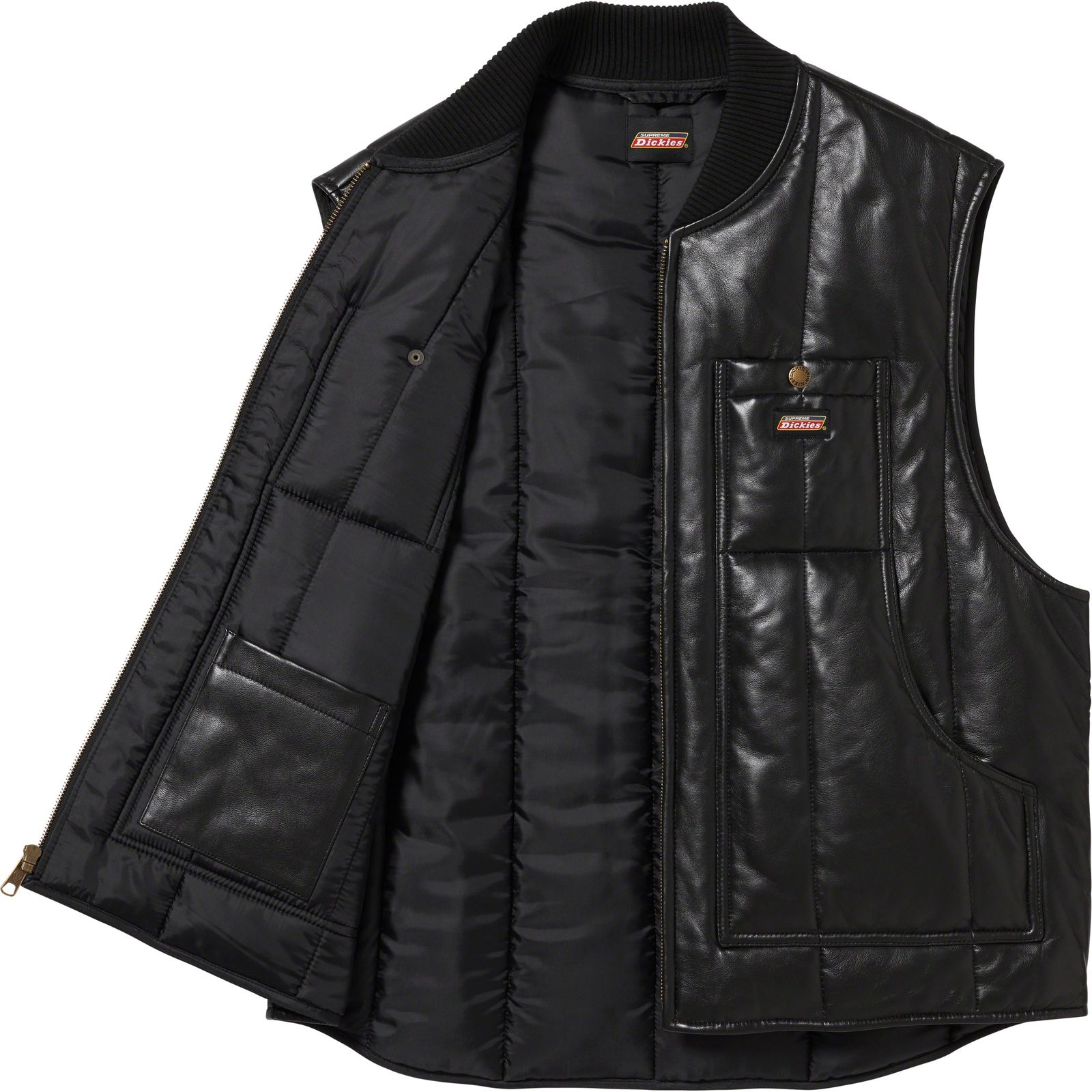 Supreme®/Dickies® Leather Work Vest