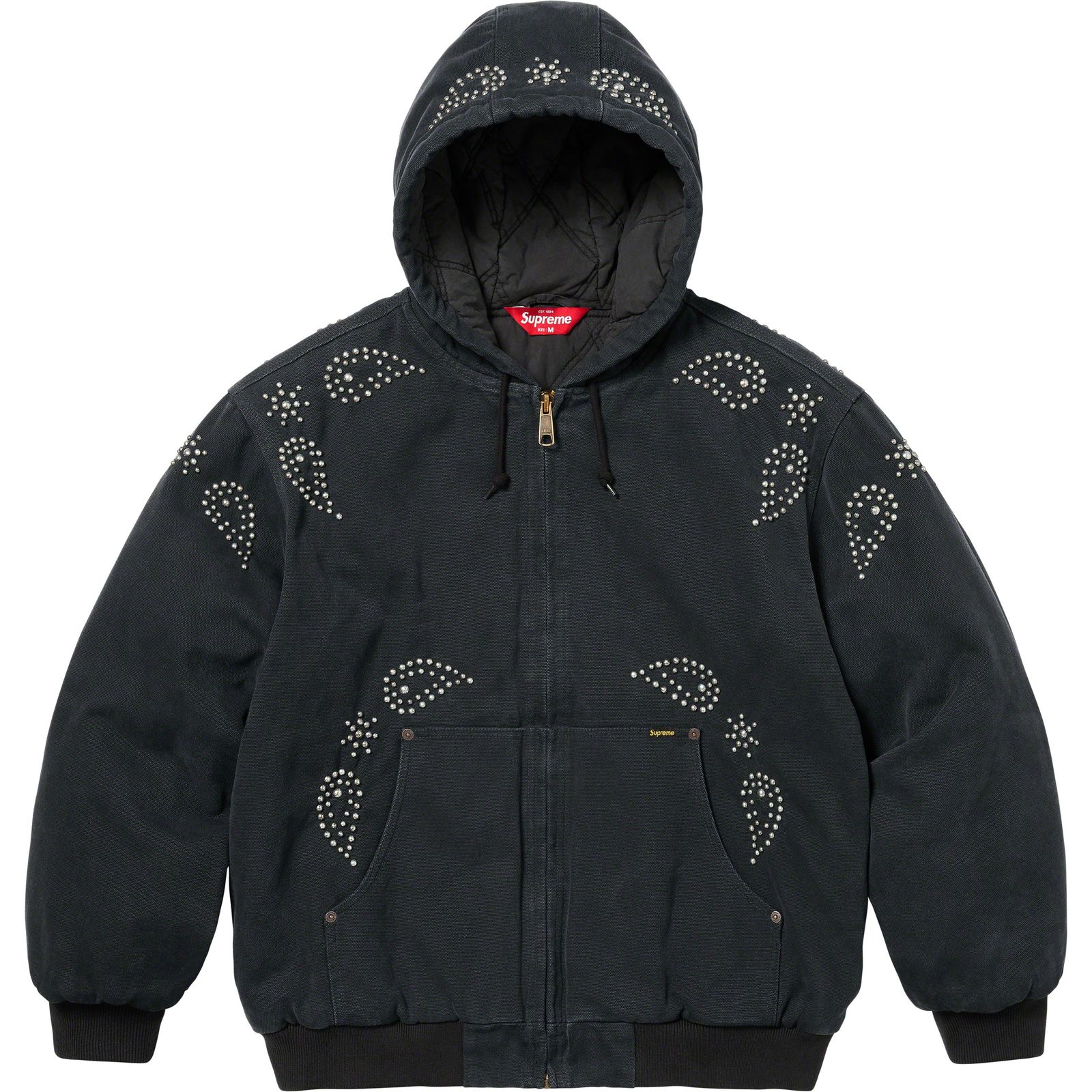 Paisley Studded Work Jacket