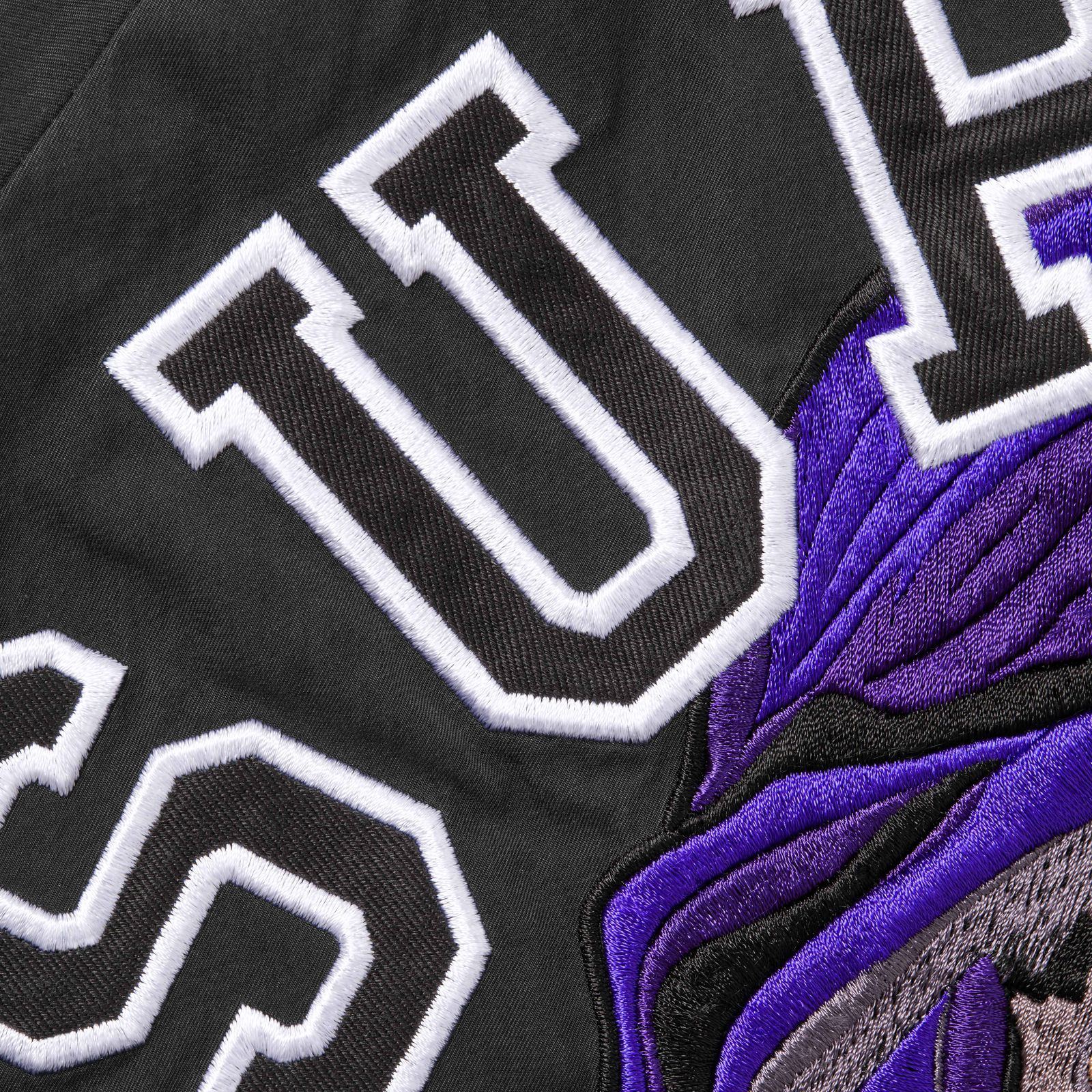 Peace Embroidered Work Jacket