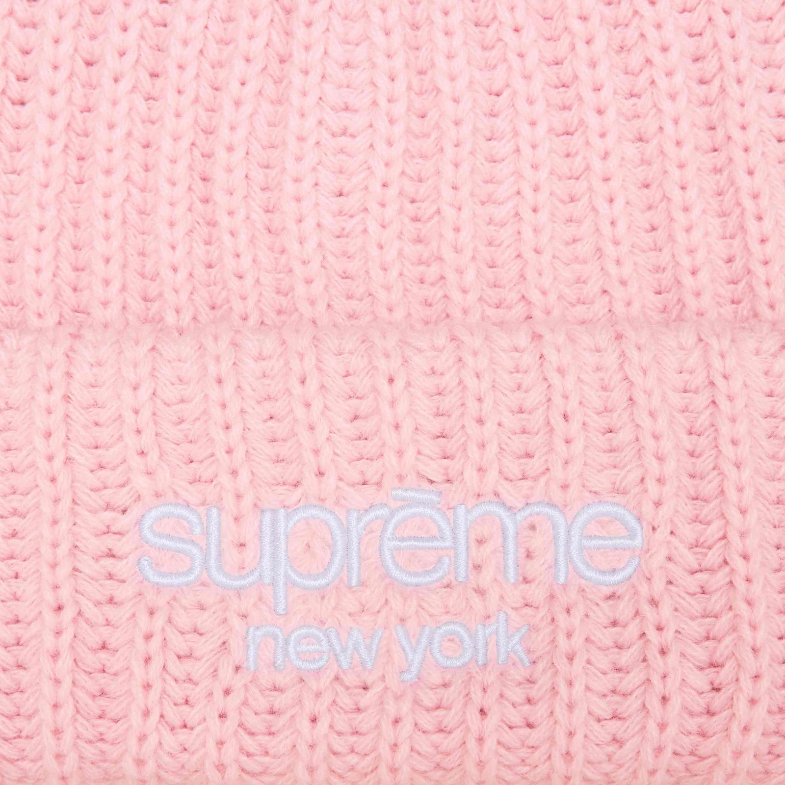 Classic Logo Chunky Ribbed Beanie