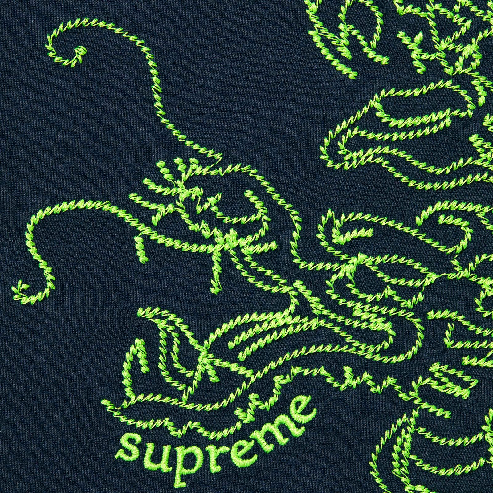Dragon Embroidered L/S Top
