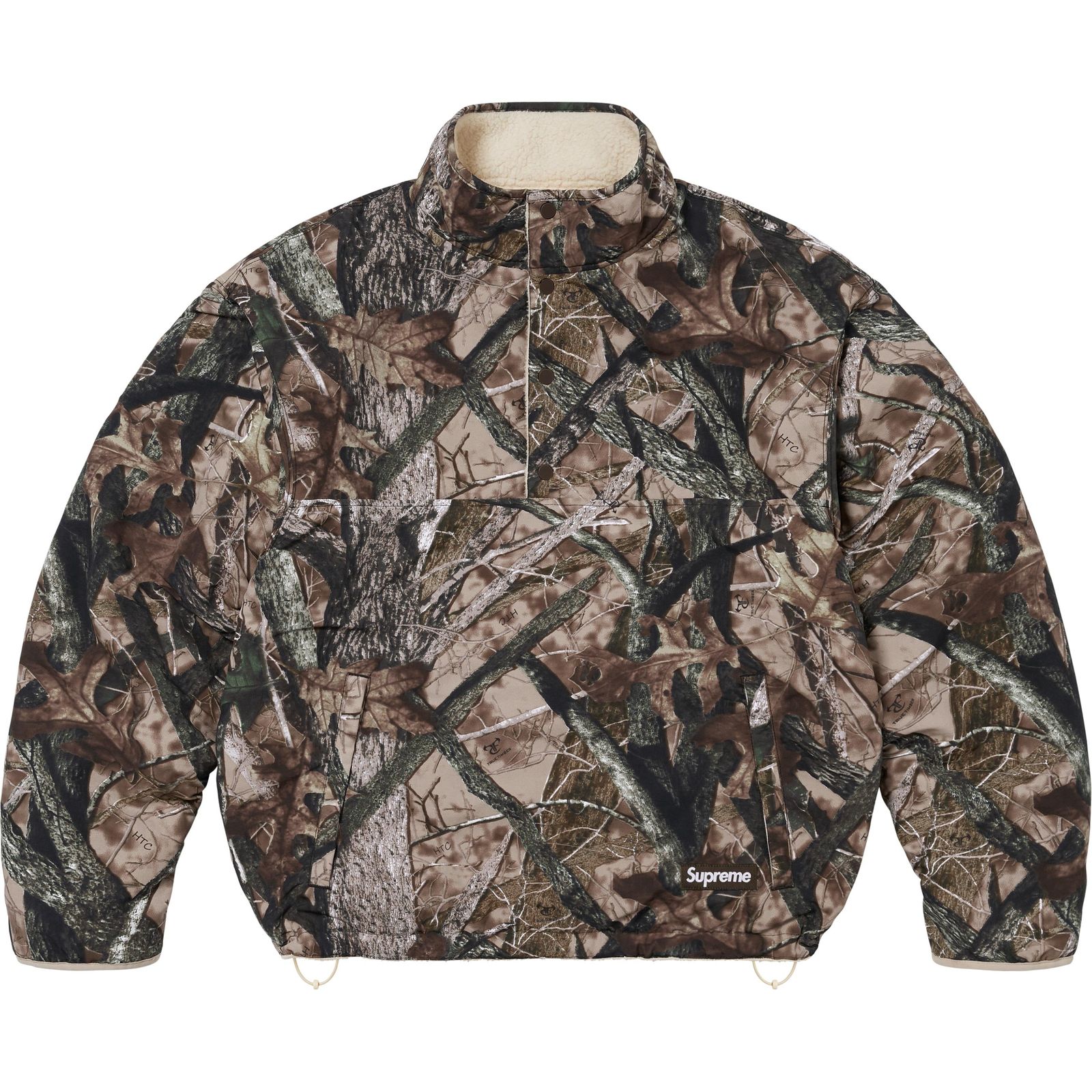 Polartec® Shearling Reversible Pullover