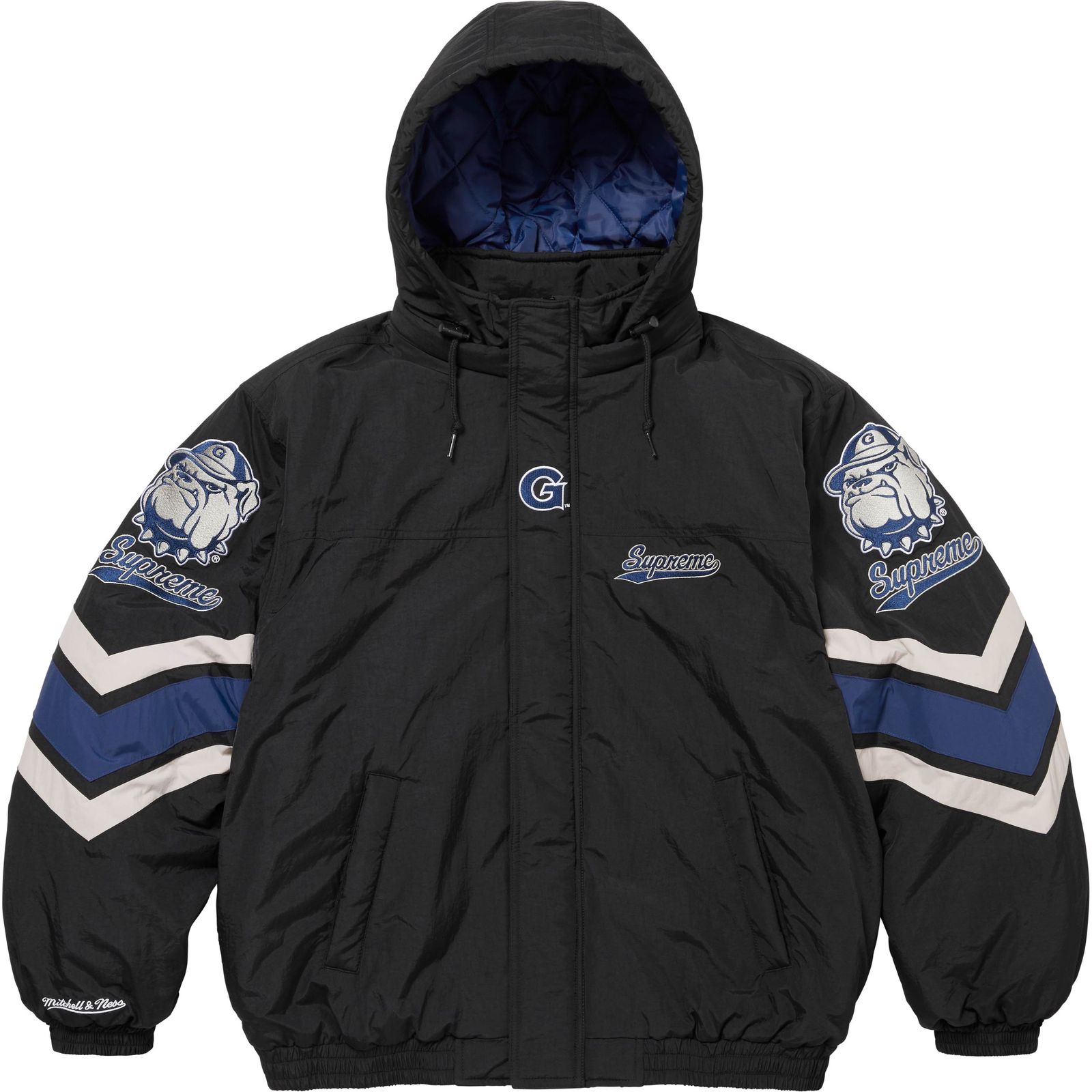 Supreme®/Mitchell & Ness NCAA Hooded Stadium Jacket