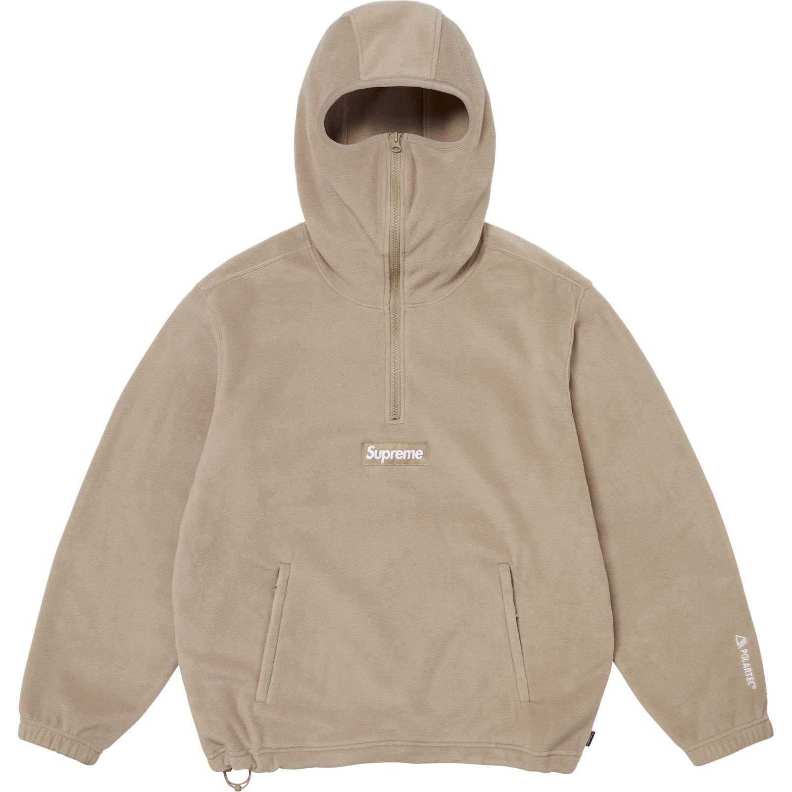 Polartec® Facemask Half Zip Hooded Sweatshirt