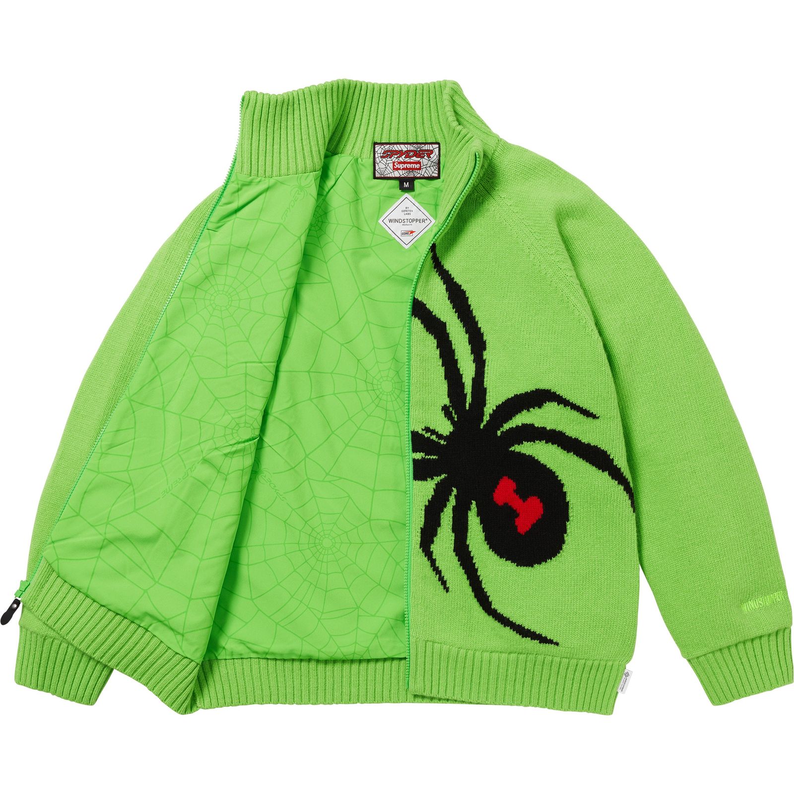 Supreme®/ Spyder® WINDSTOPPER® Zip Up Sweater