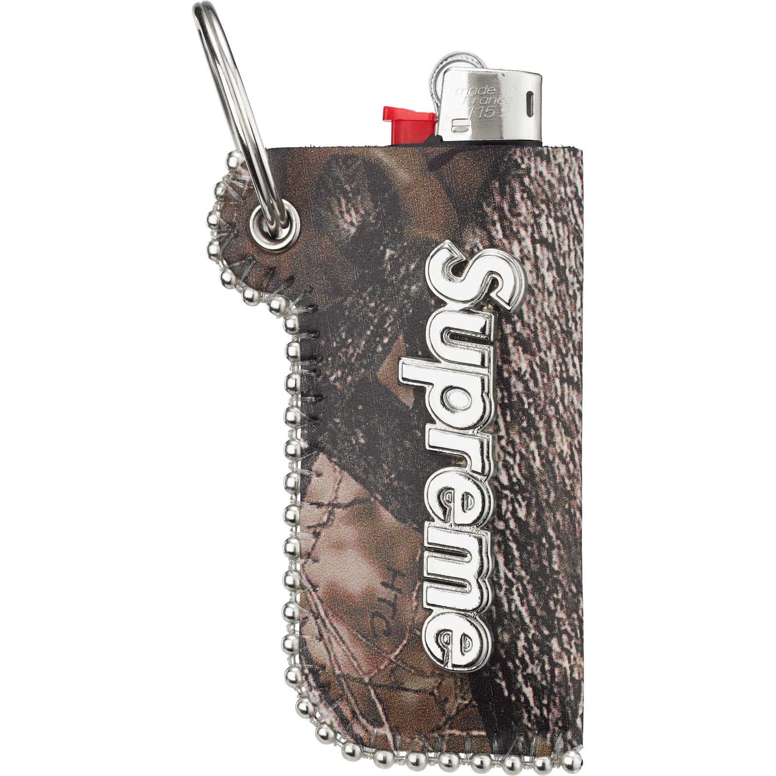 Supreme®/b.b. Simon Leather Lighter Case Keychain