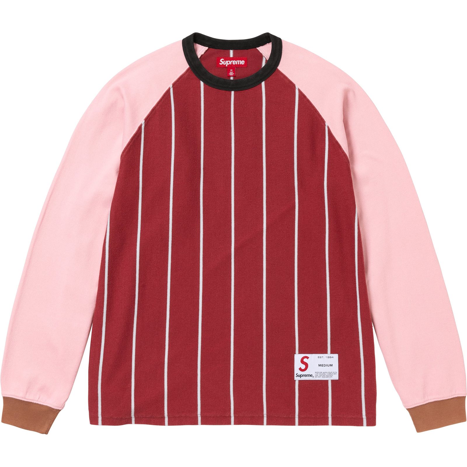 Stripe Raglan L/S Top