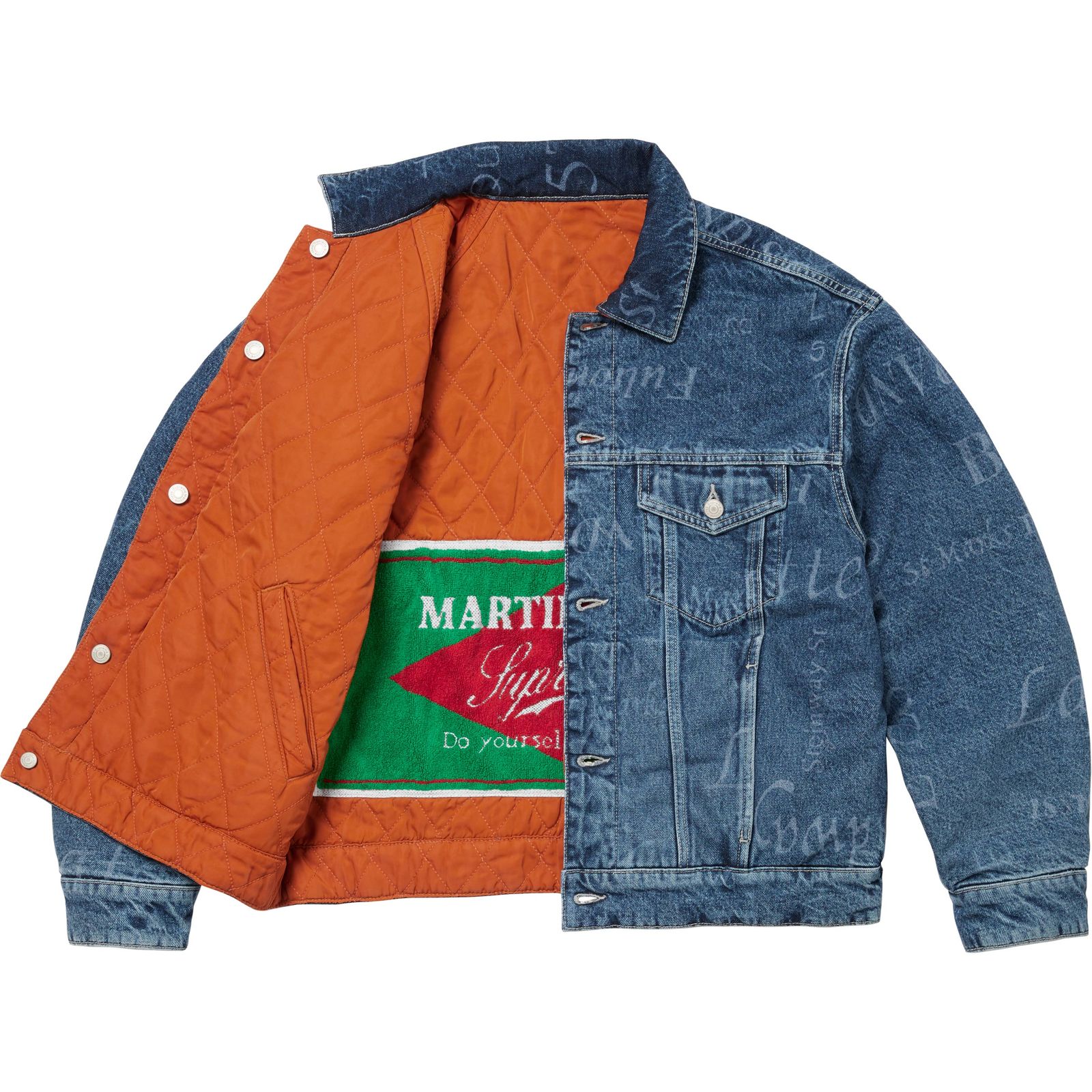 Supreme®/Martine Rose® Reversible Trucker Jacket