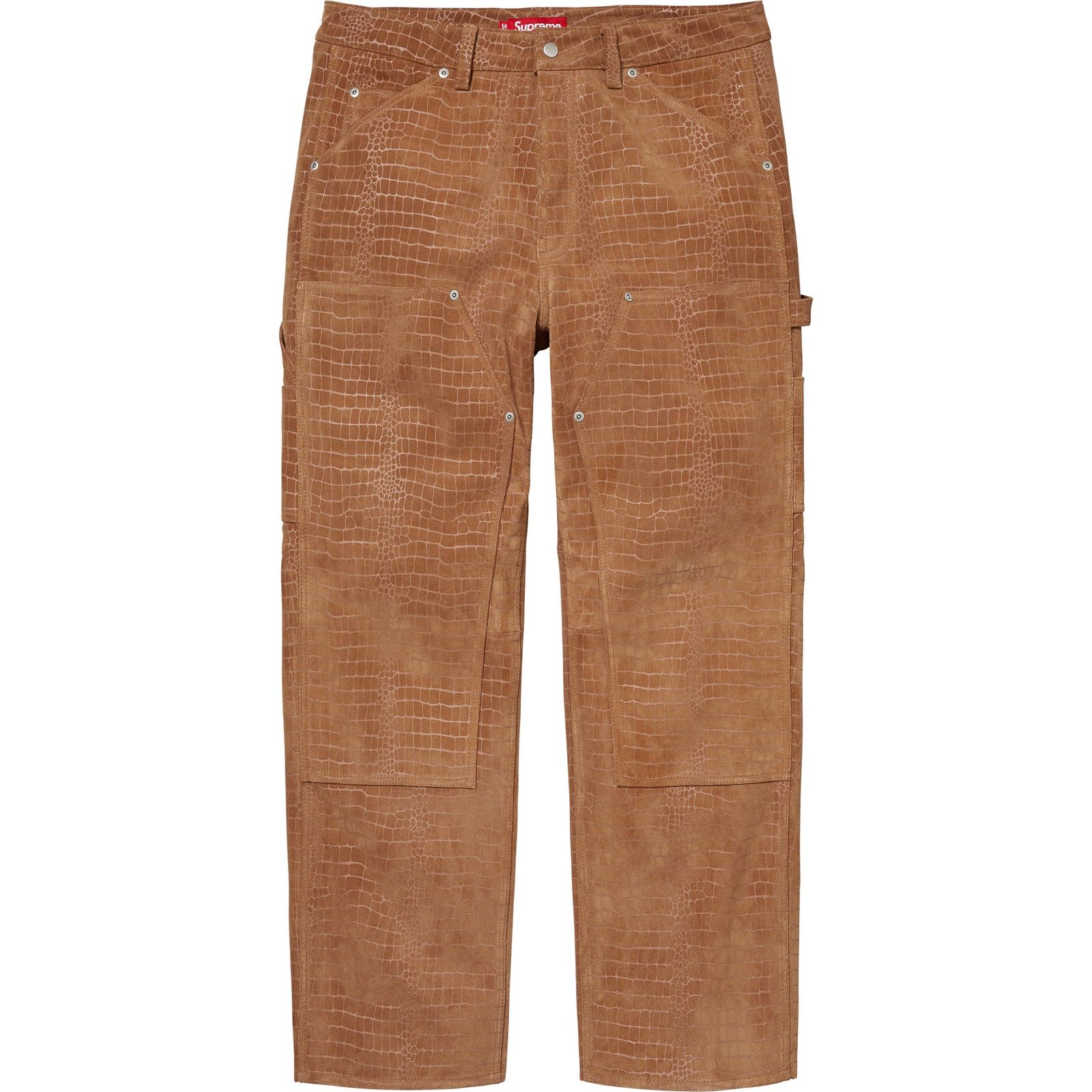 Suede Double Knee Painter Pant