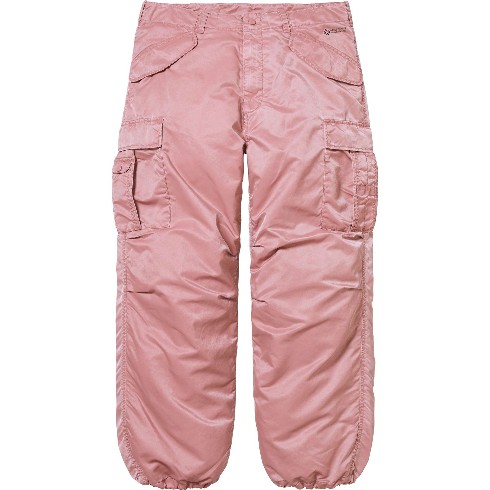 Washed Flight Satin Cargo Pant