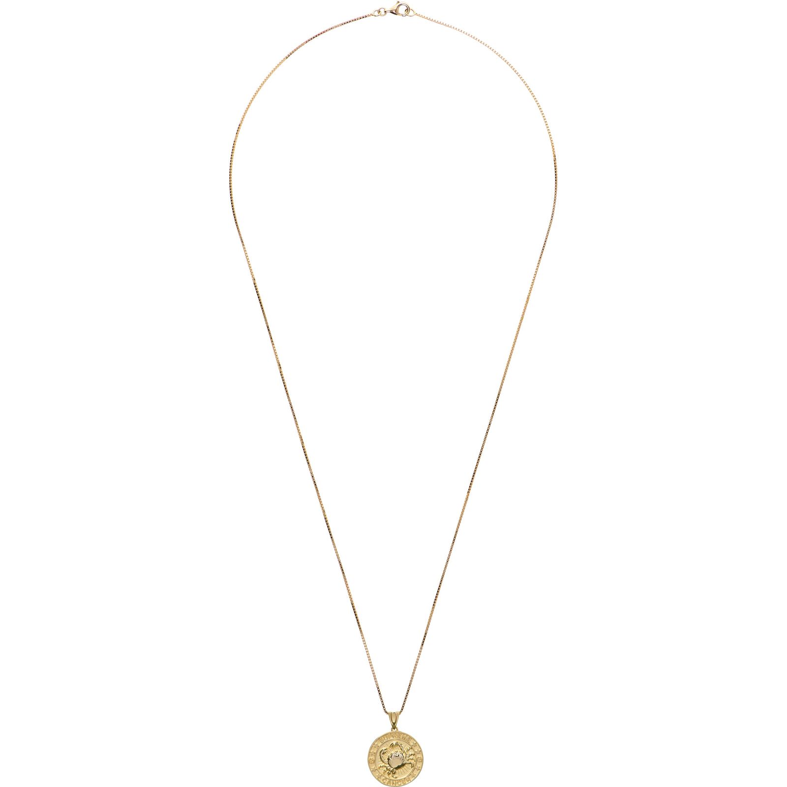 Supreme®/Jacob&Co 14K Gold Zodiac Pendant