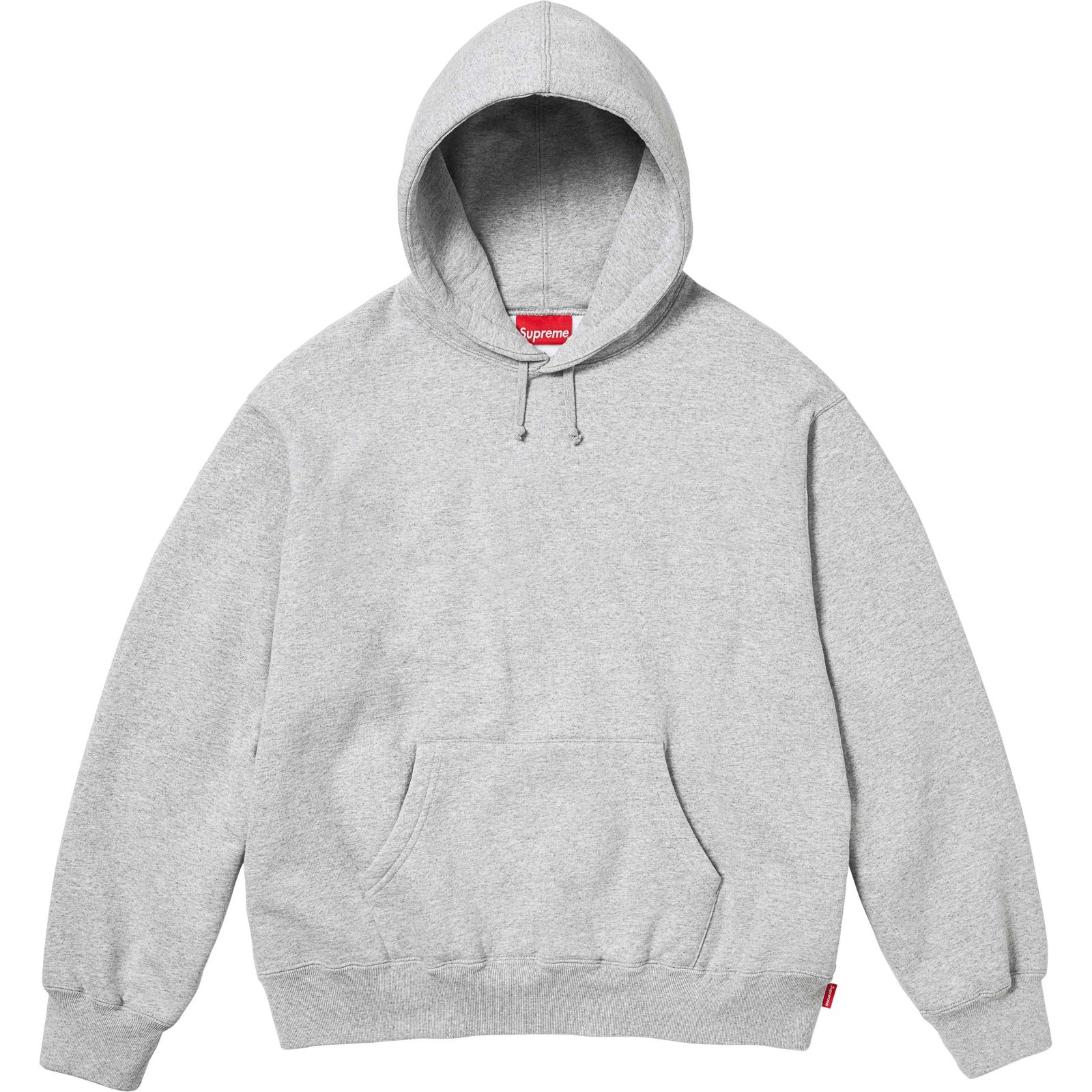 Satin Appliqué Hooded Sweatshirt