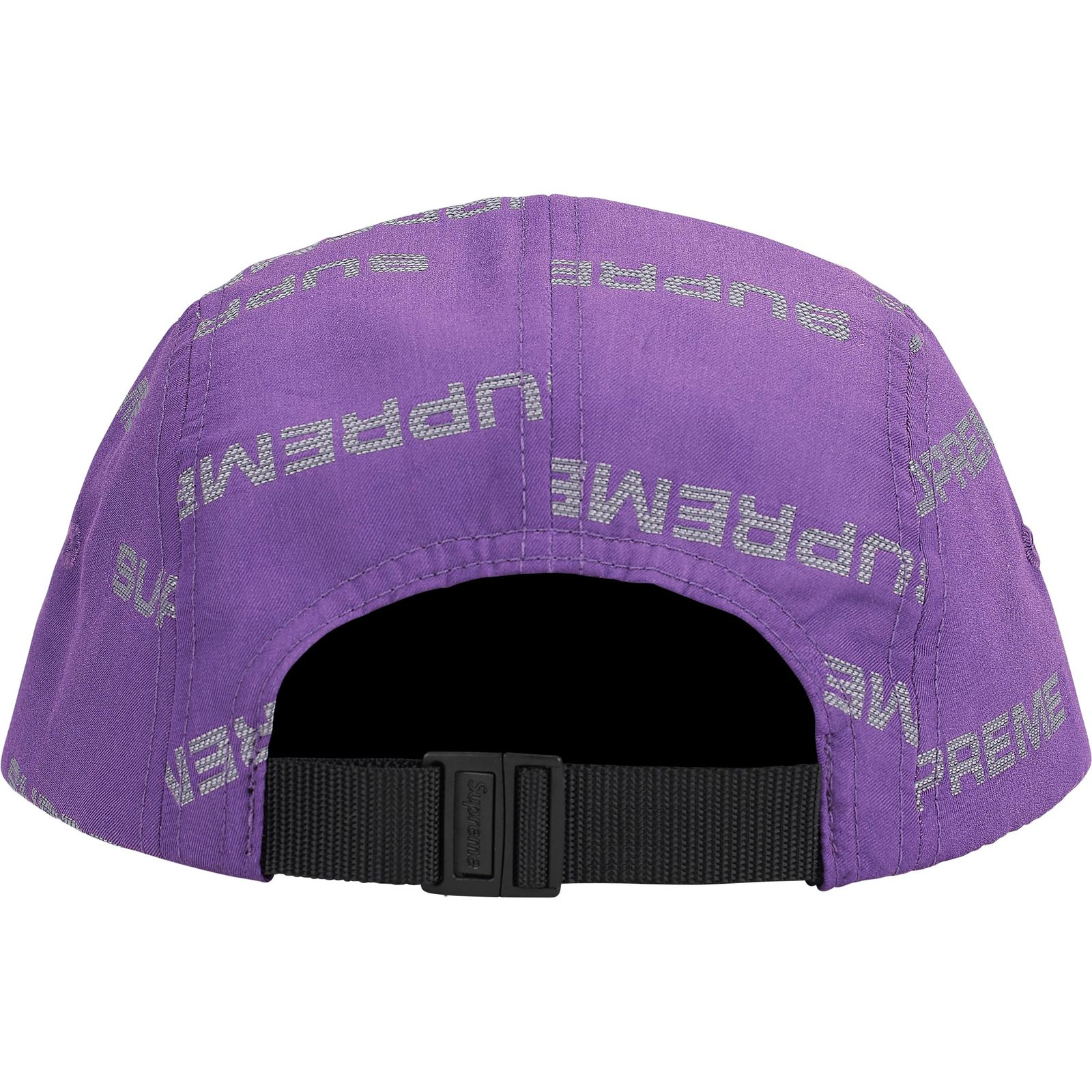 Reflective Jacquard Camp Cap