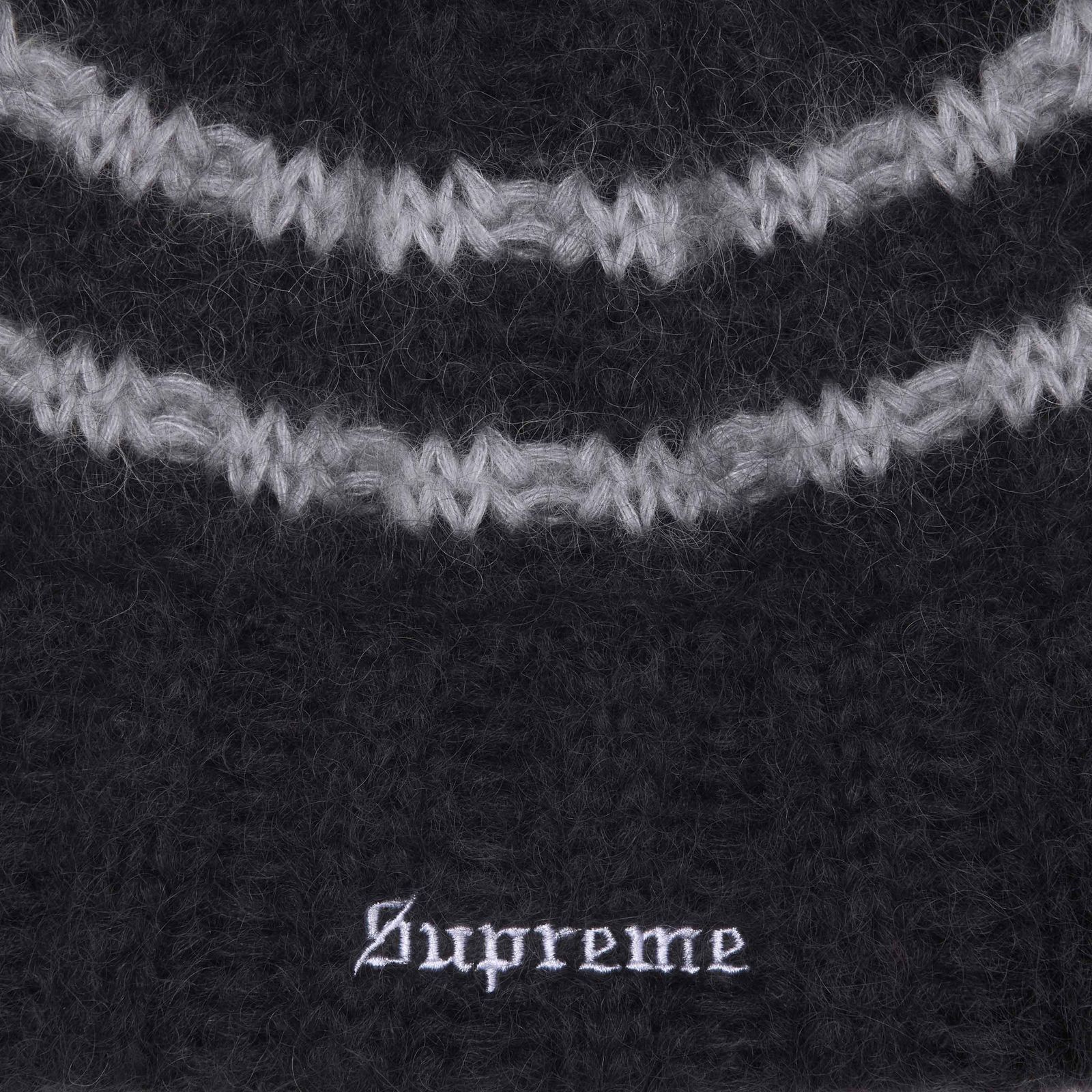 Brushed Stripe Beanie