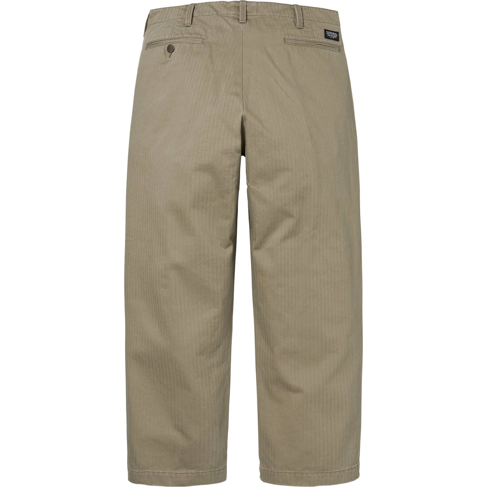 Washed Herringbone Chino Pant