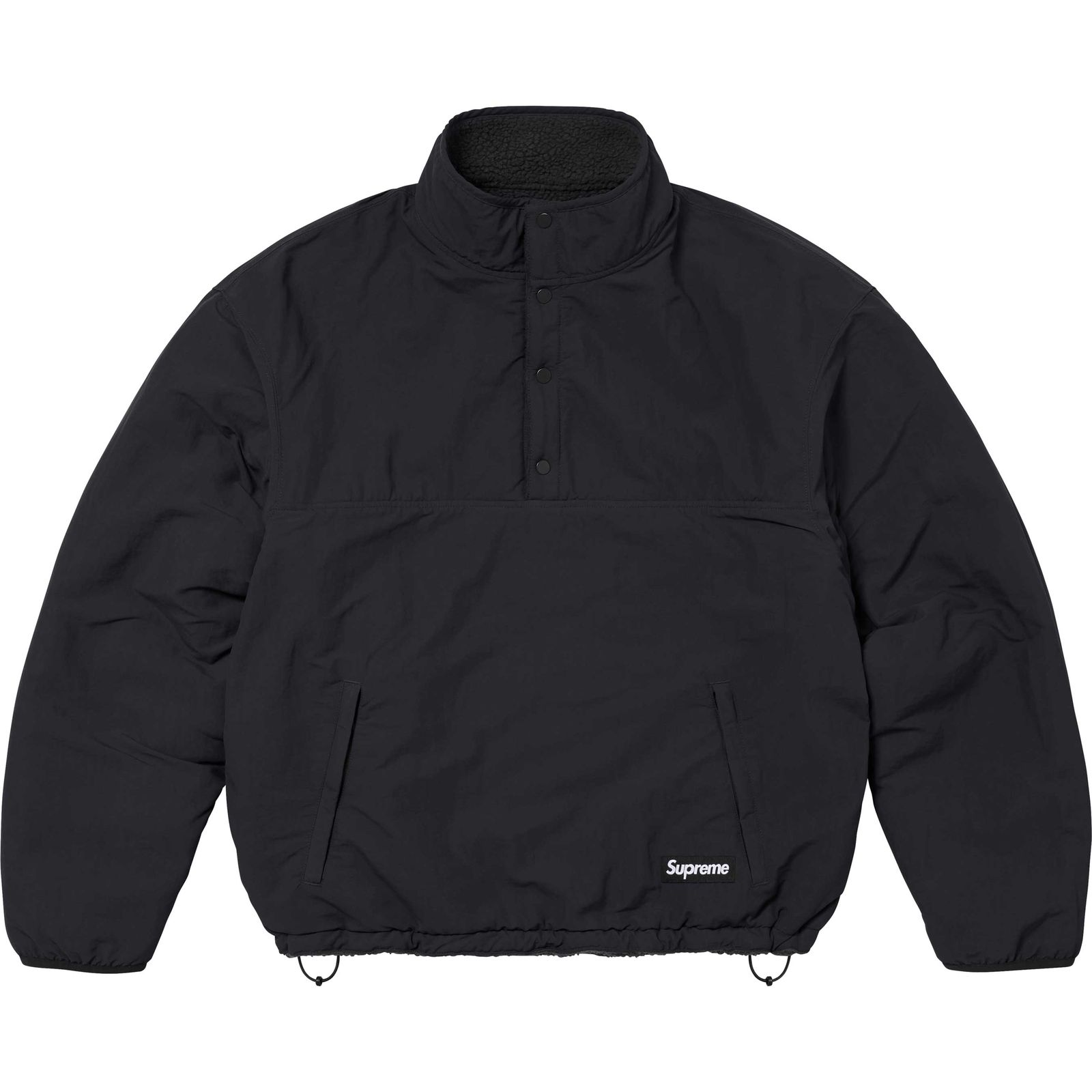 Polartec® Shearling Reversible Pullover