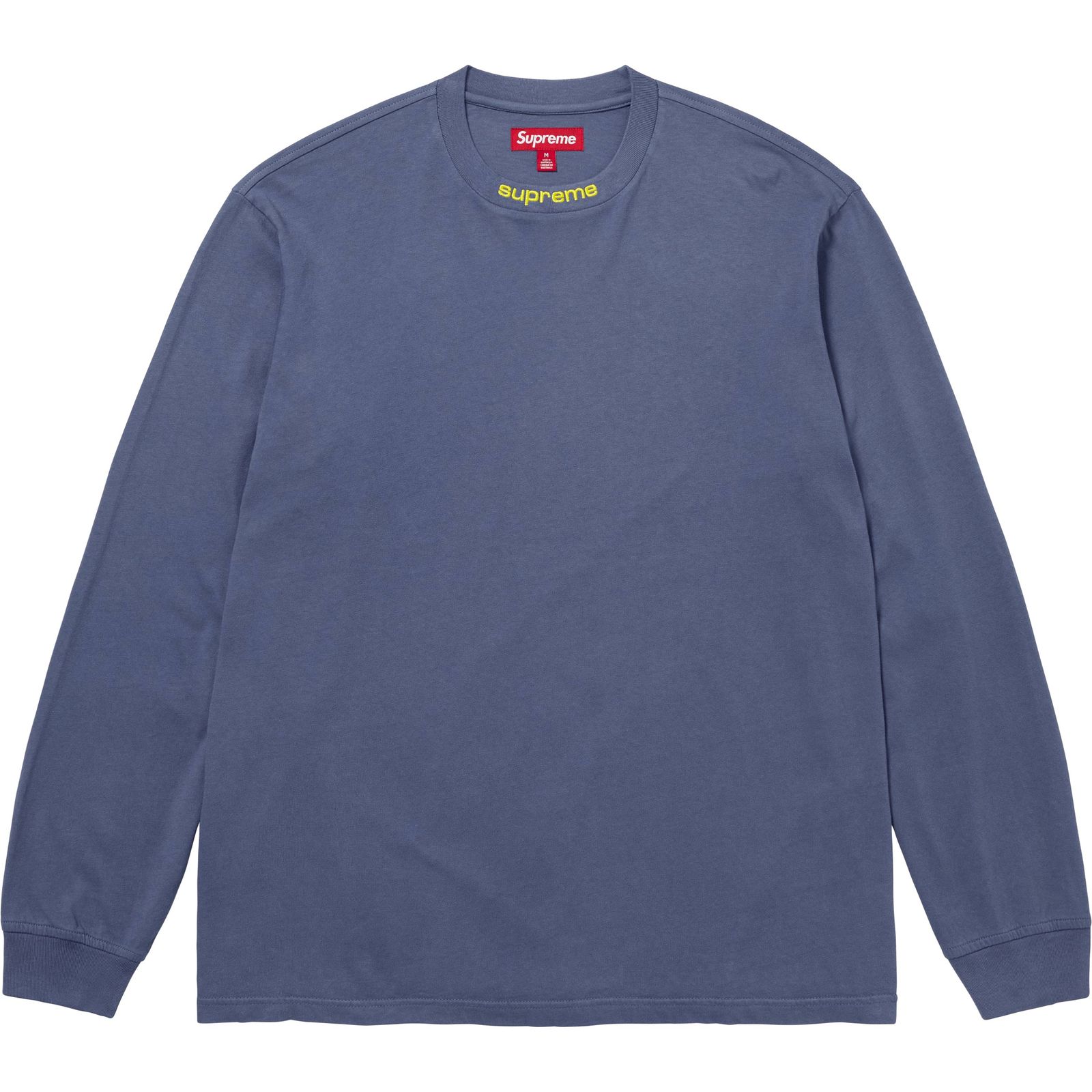 Embroidered Collar L/S Top