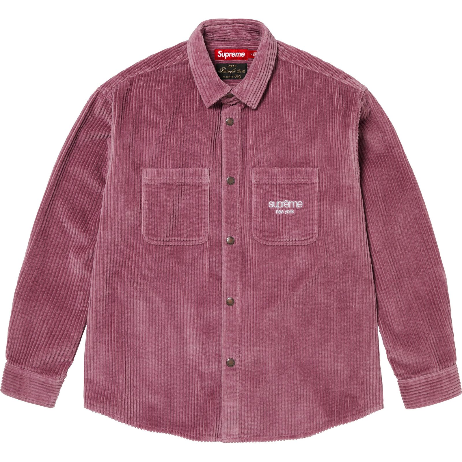 Wide Wale Corduroy Snap Shirt
