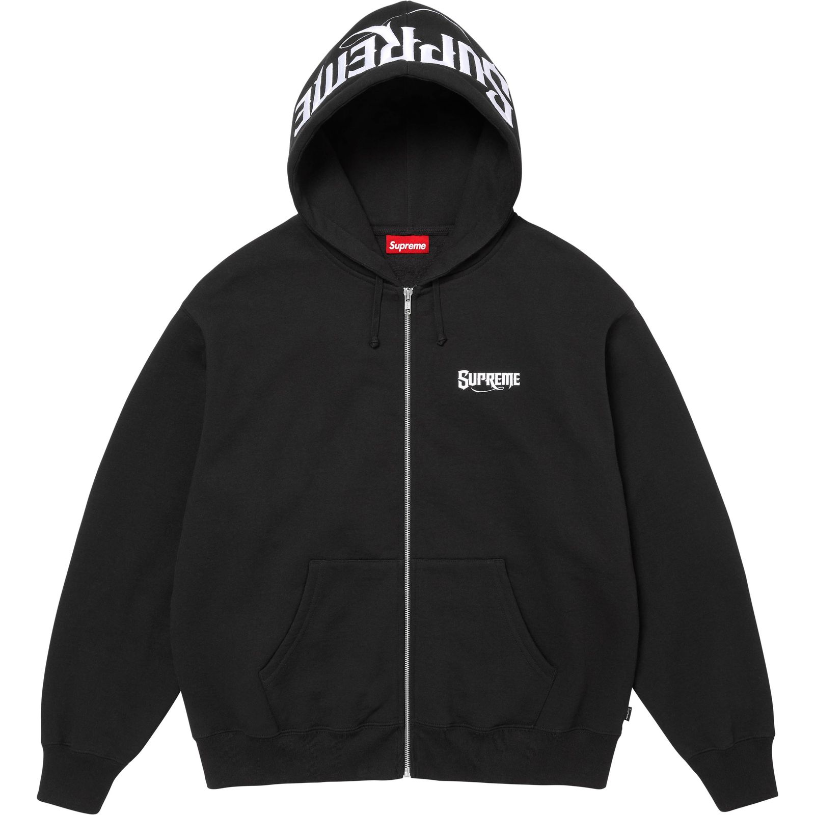 Mister Cartoon Zip Up Hooded Sweatshirt