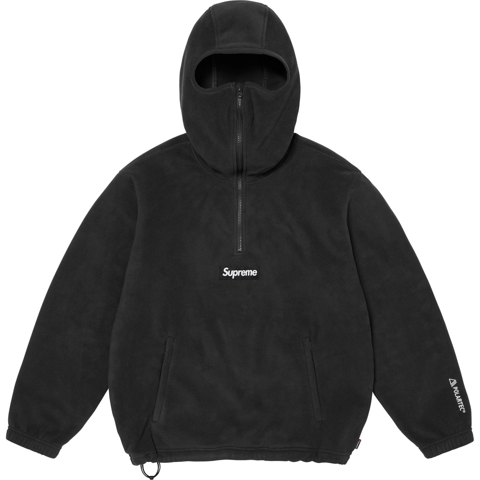 Polartec® Facemask Half Zip Hooded Sweatshirt