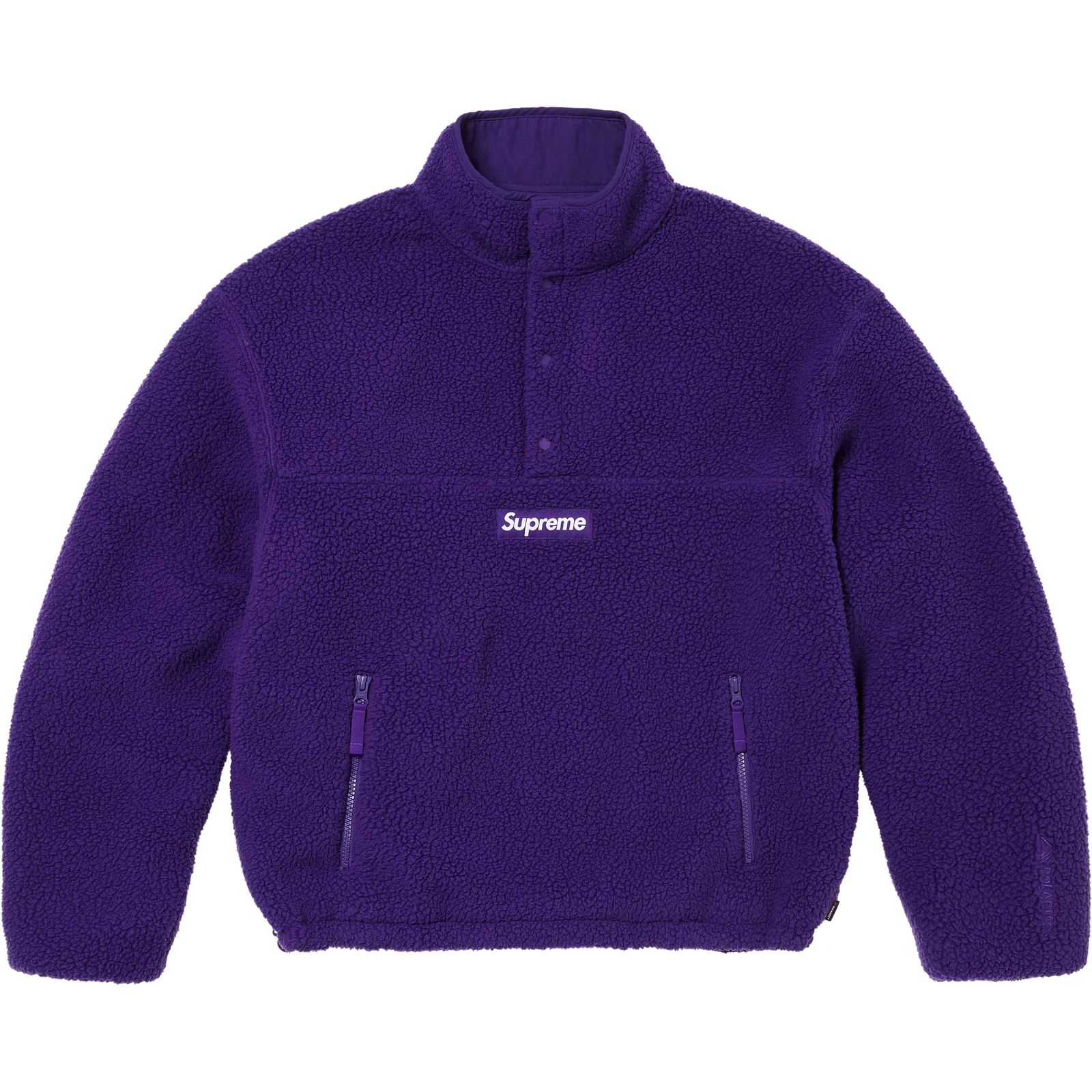 Polartec® Shearling Reversible Pullover