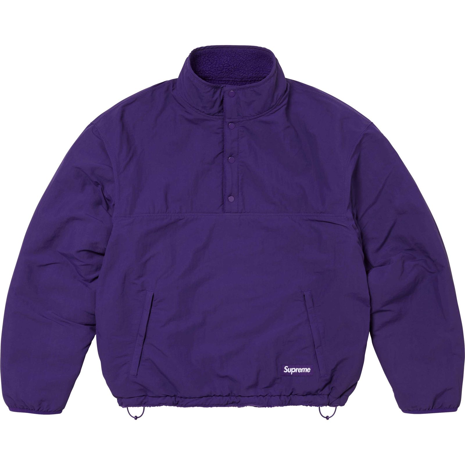 Polartec® Shearling Reversible Pullover