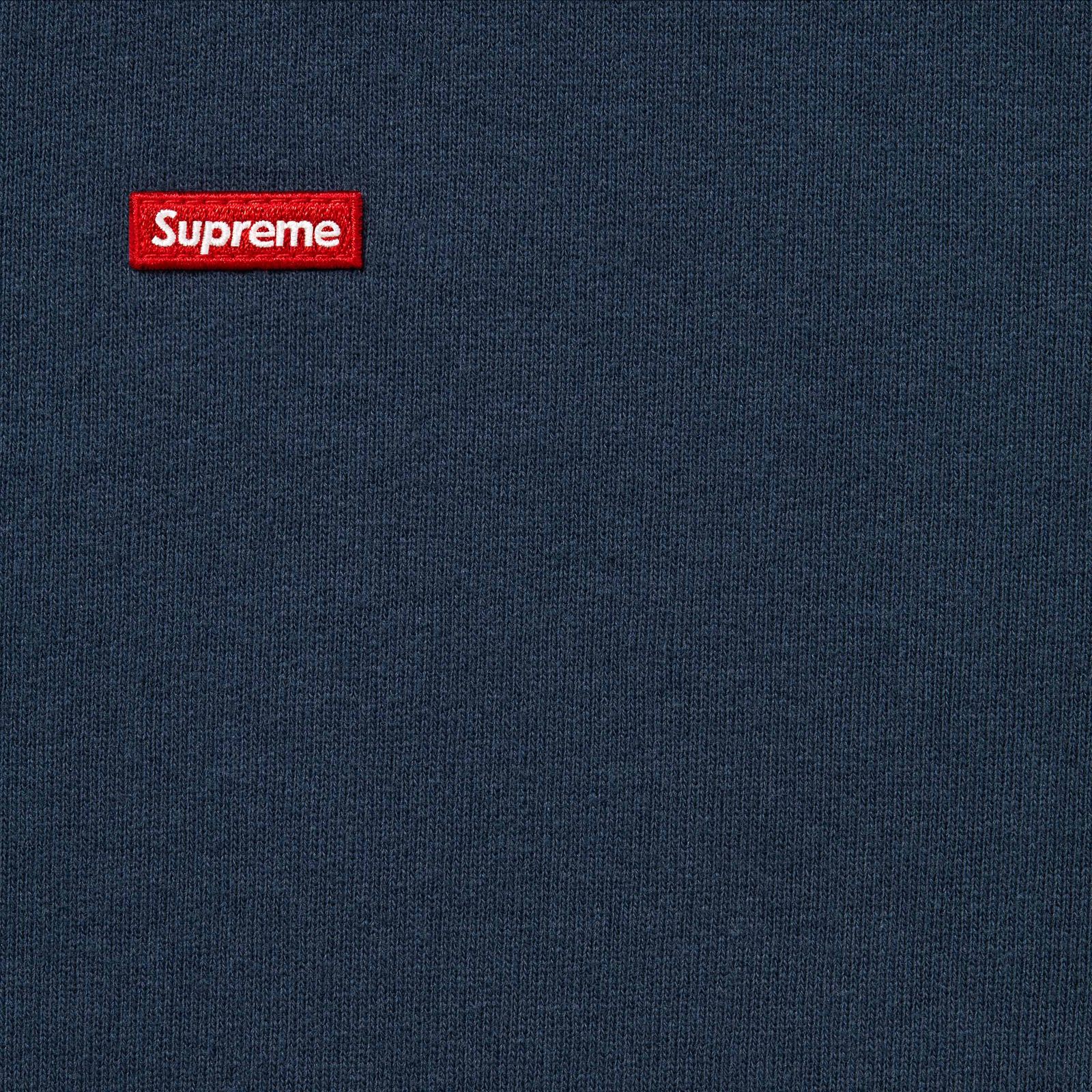 Small Box Zip Up Hooded Sweatshirt
