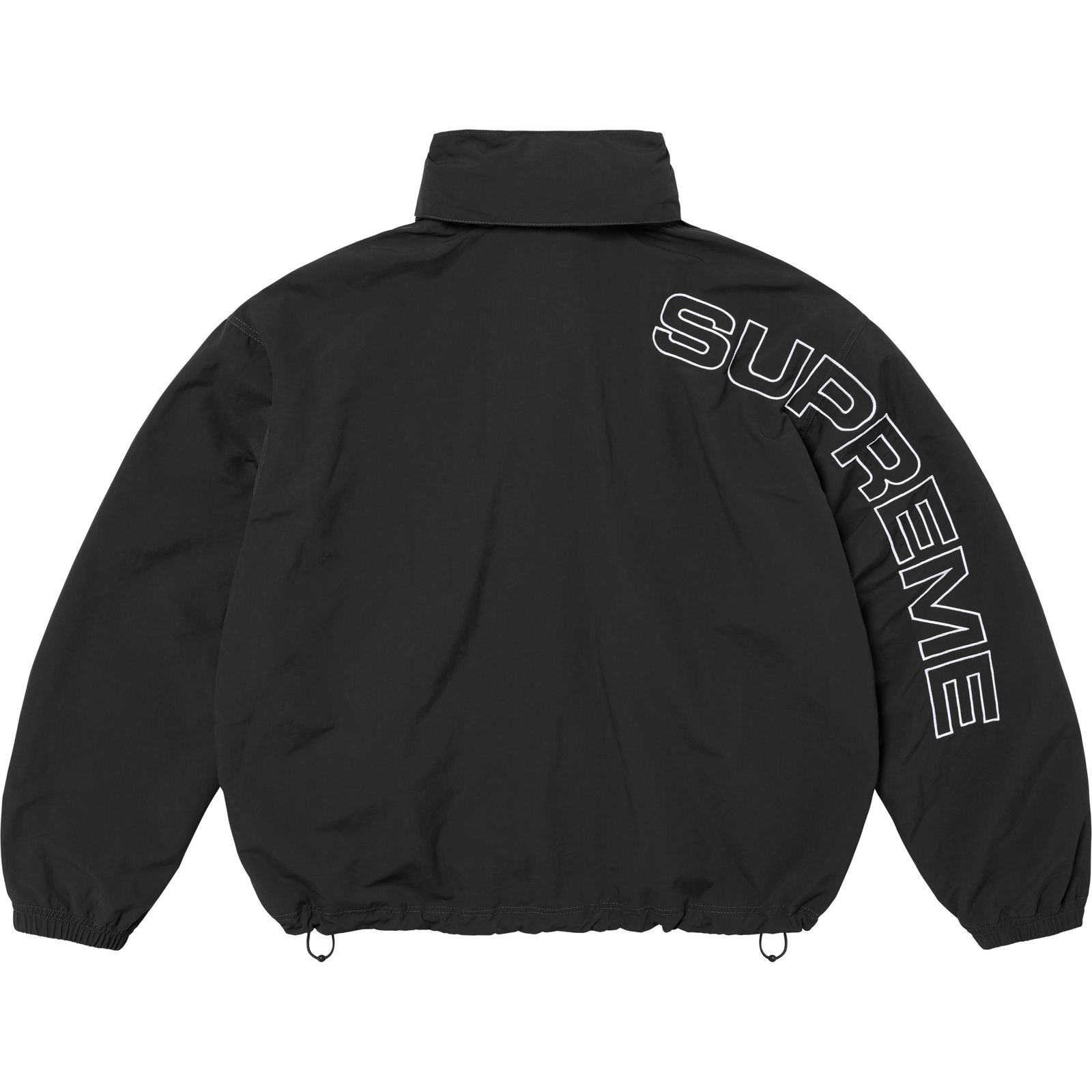 Spellout Embroidered Track Jacket