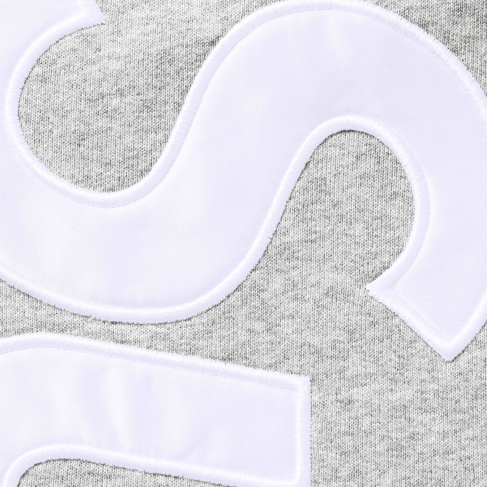 Satin Appliqué Sweatpant