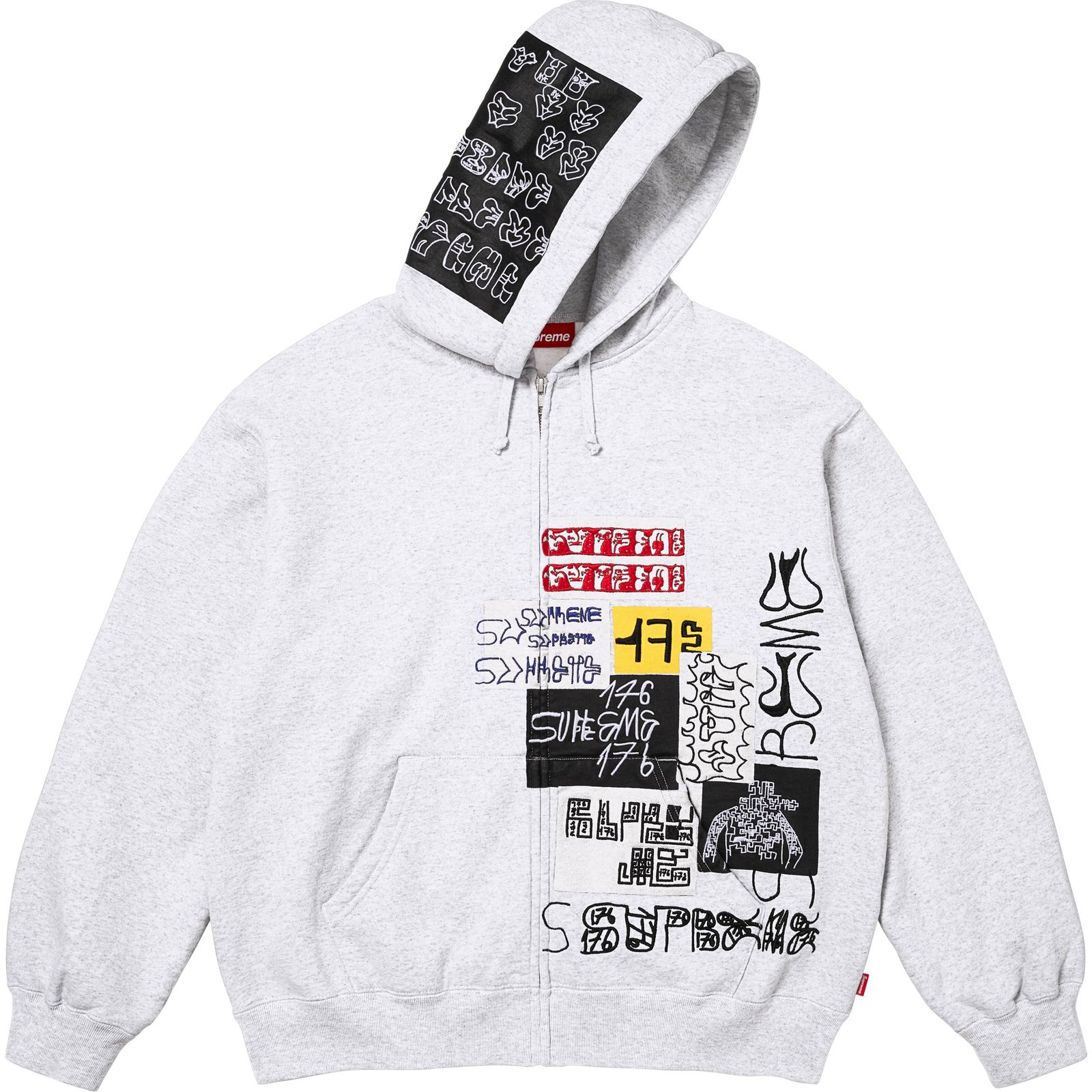 176 Zip Up Hooded Sweatshirt