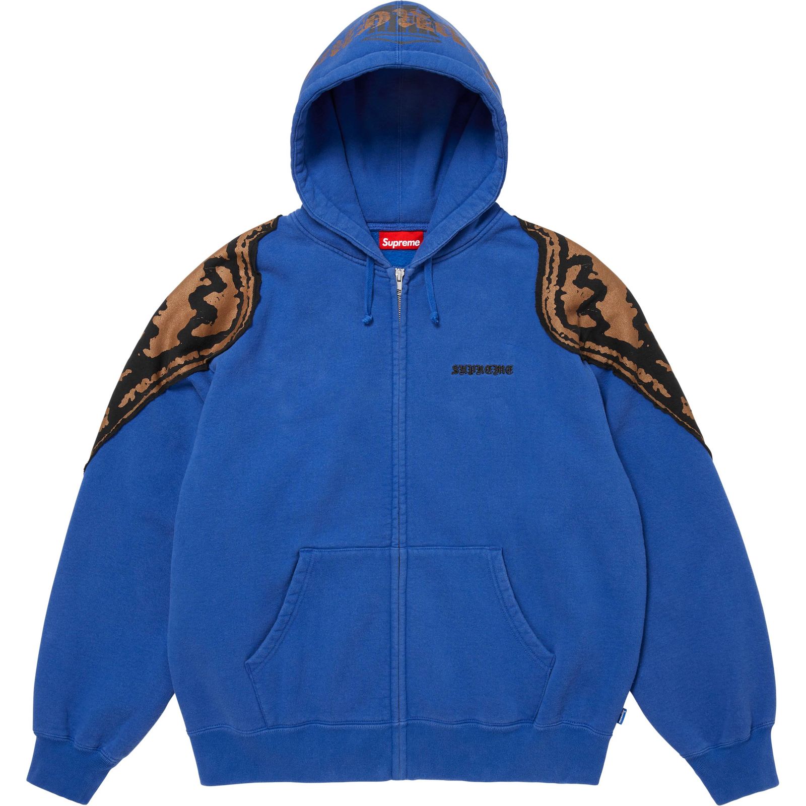 Wings Zip Up Hooded Sweatshirt