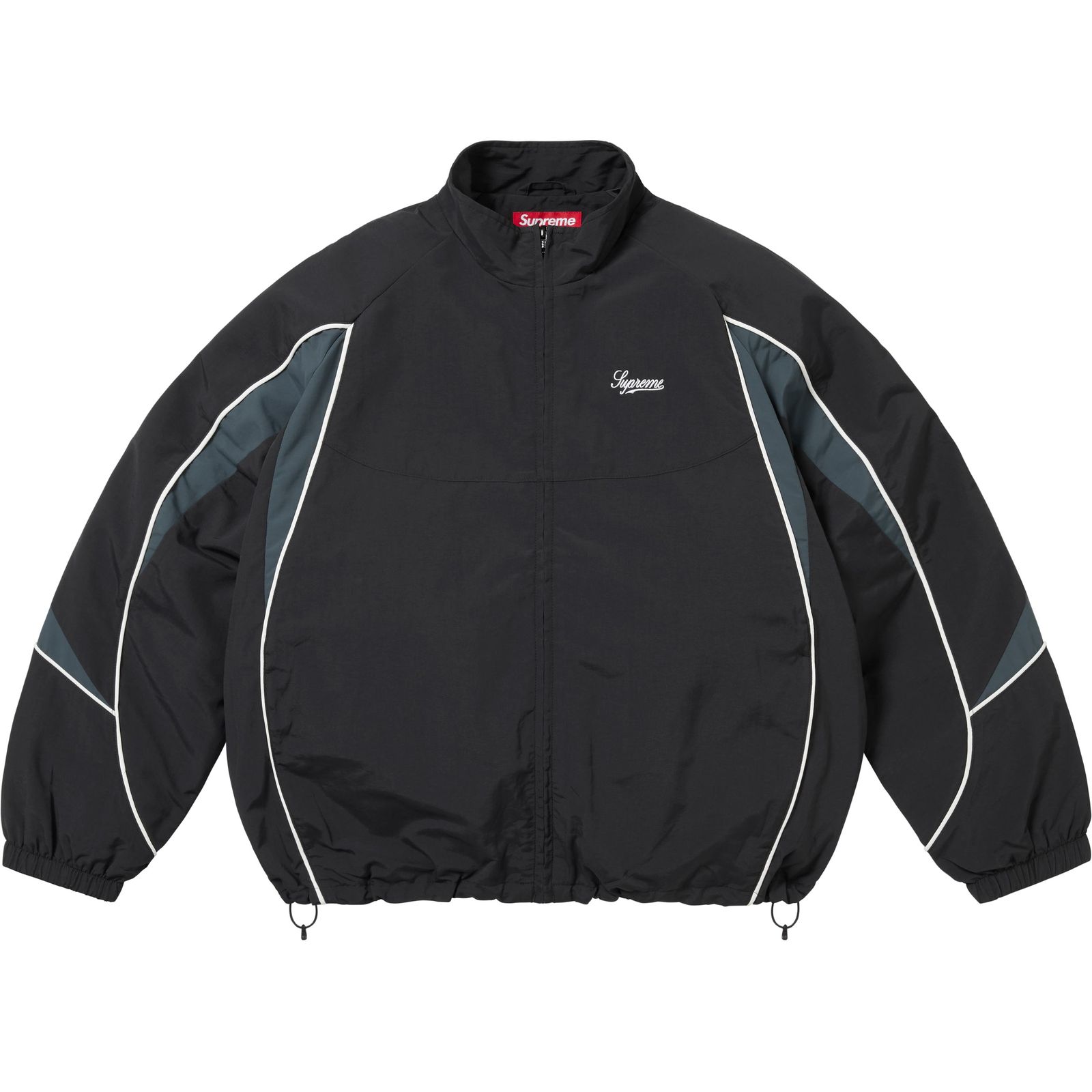Contrast Piping Track Jacket