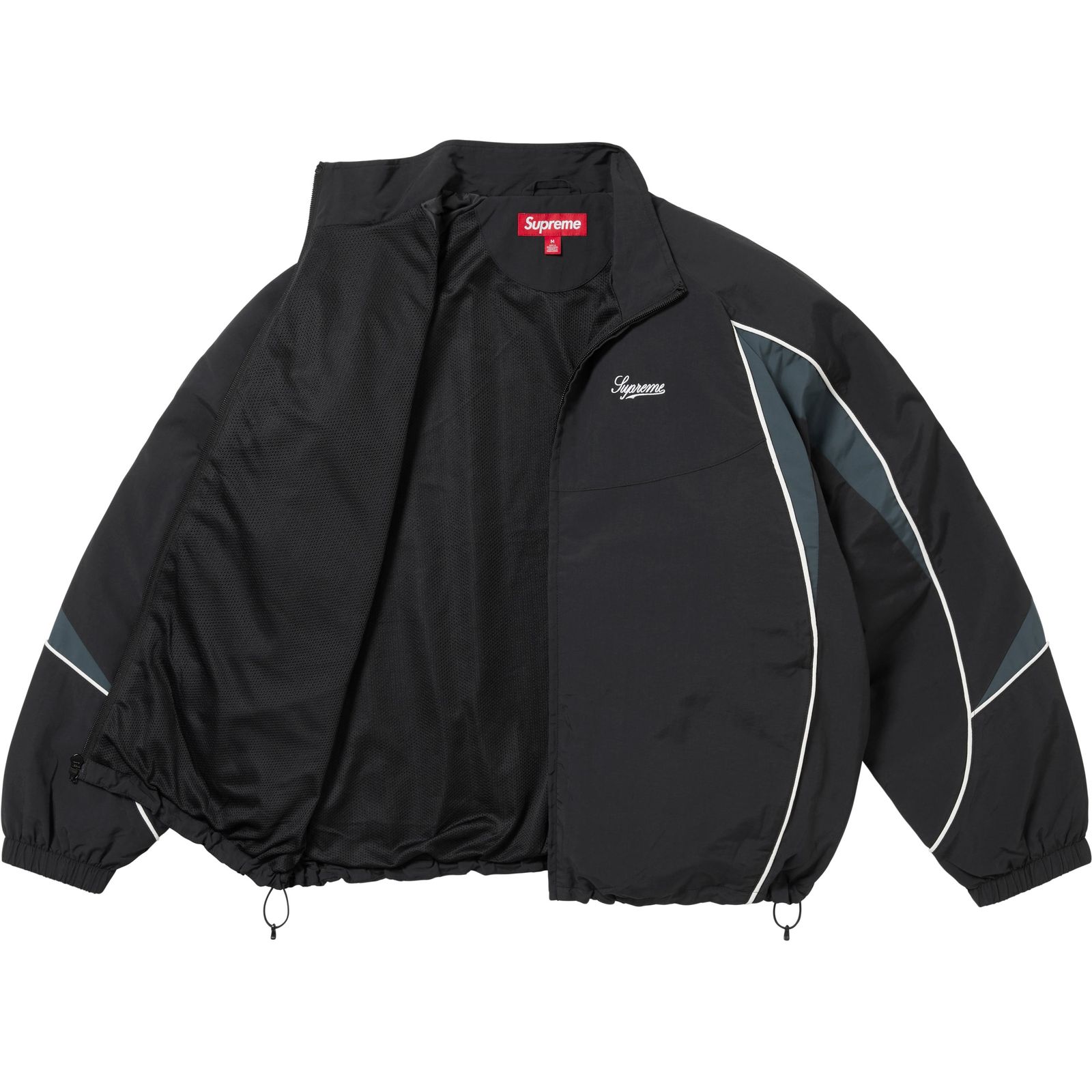 Contrast Piping Track Jacket