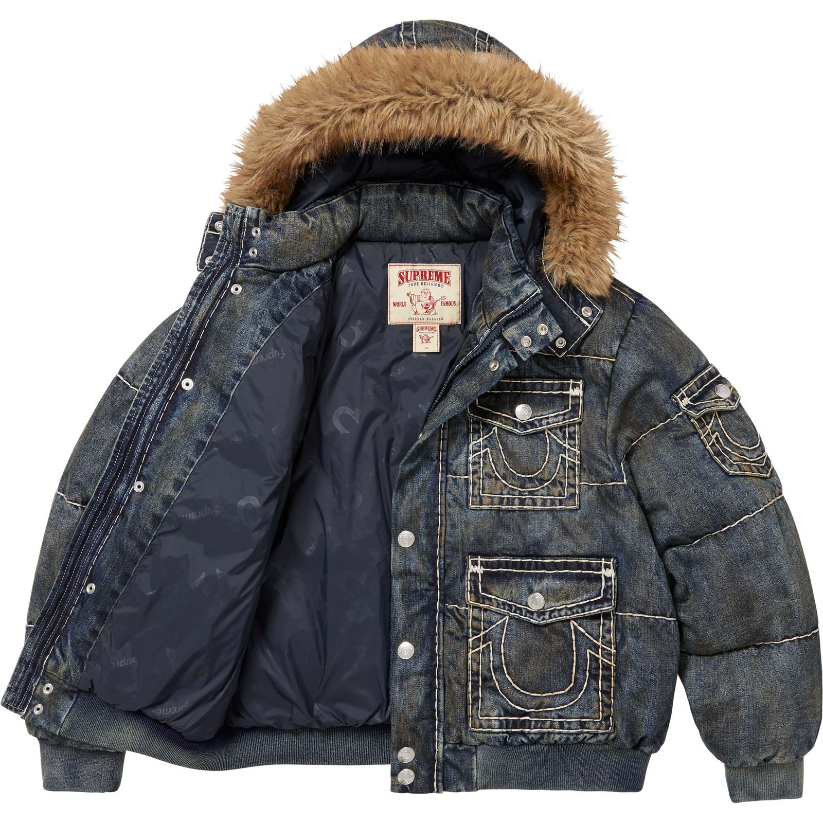 Supreme®/True Religion® Puffer Jacket