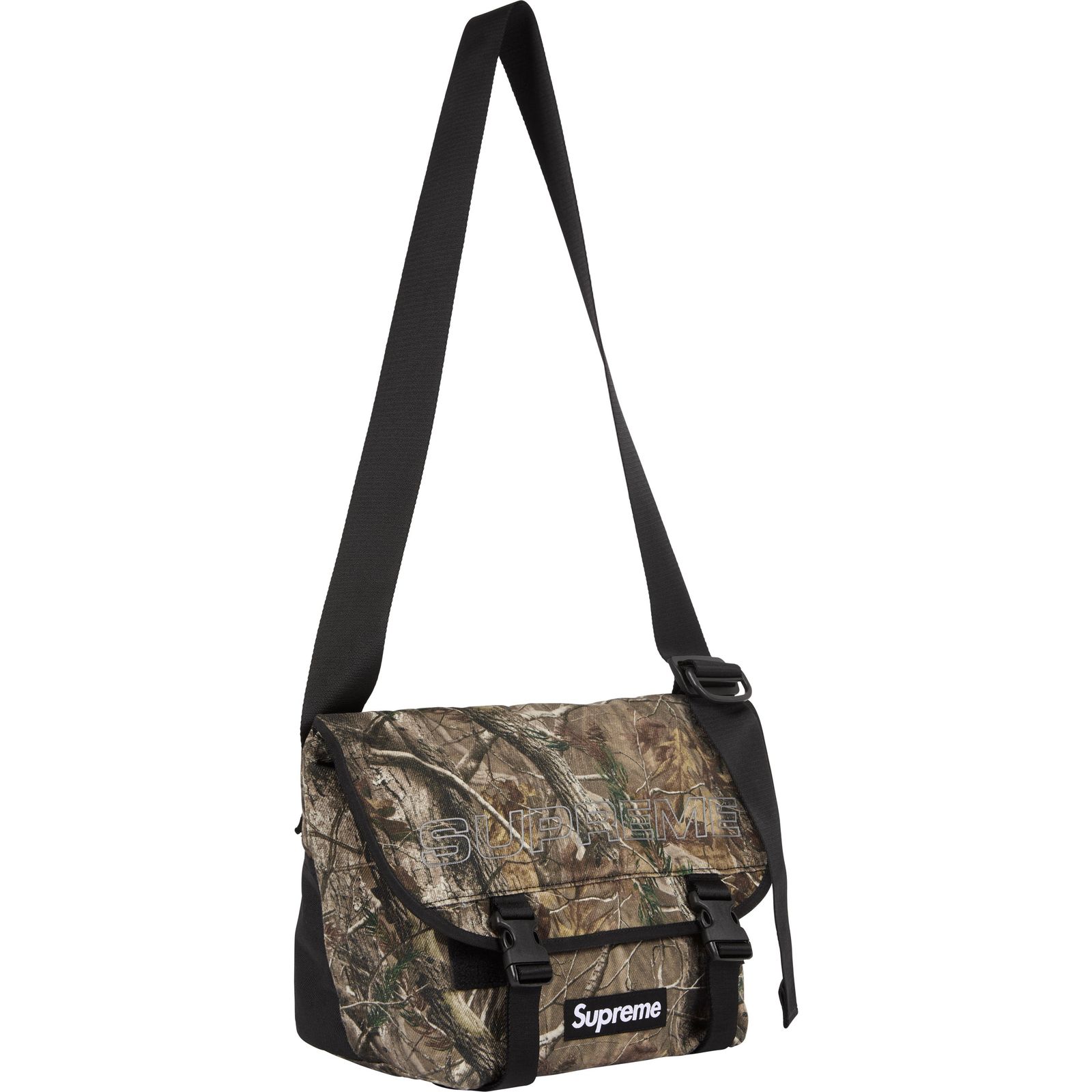 Denim Messenger Bag